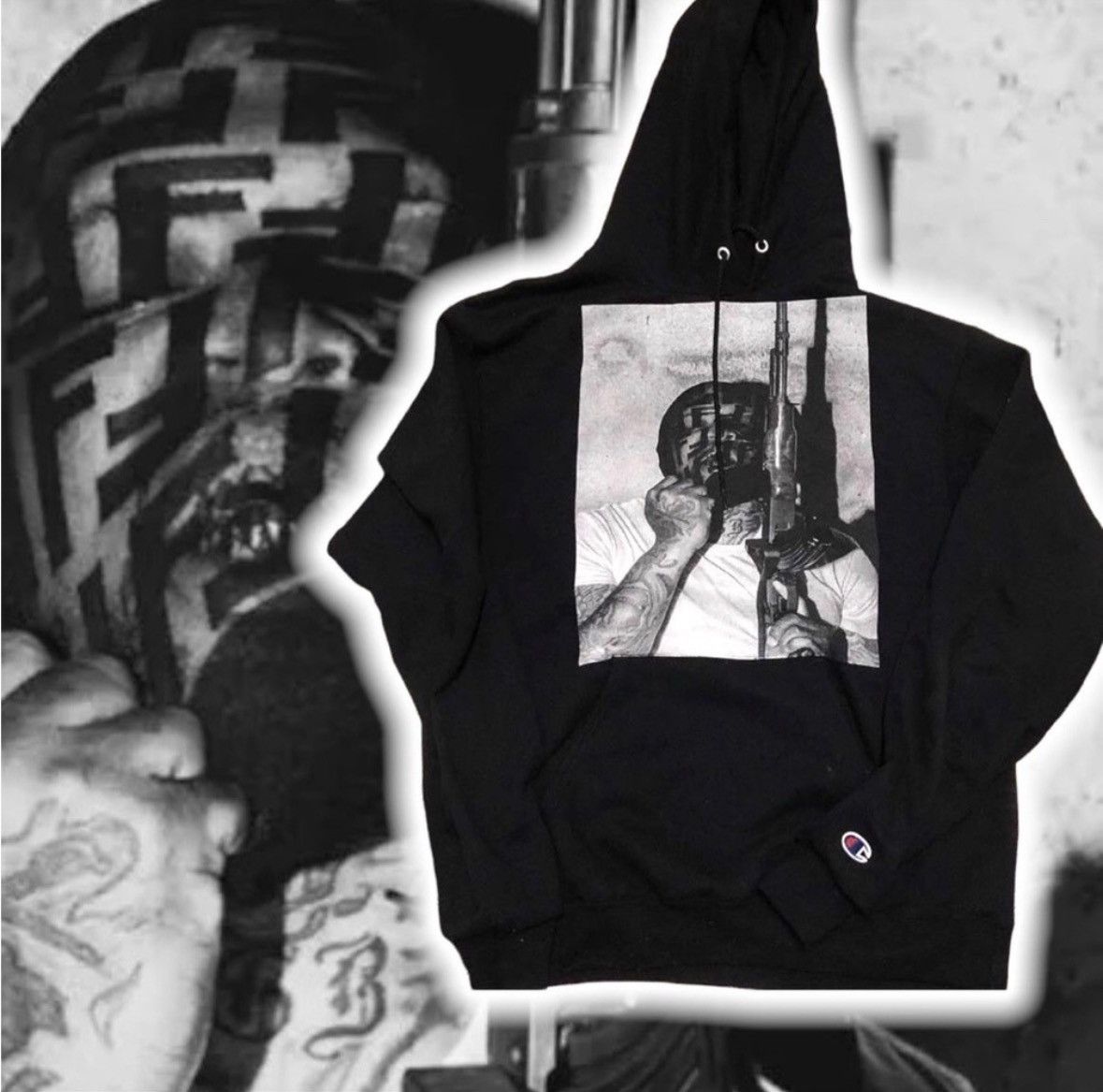 Rap Tees OG SuPReMe BLieNTeLe HOoDie GxFR ⚖️🦂 ( not a reprint) Size US M / EU 48-50 / 2 - 1 Thumbnail