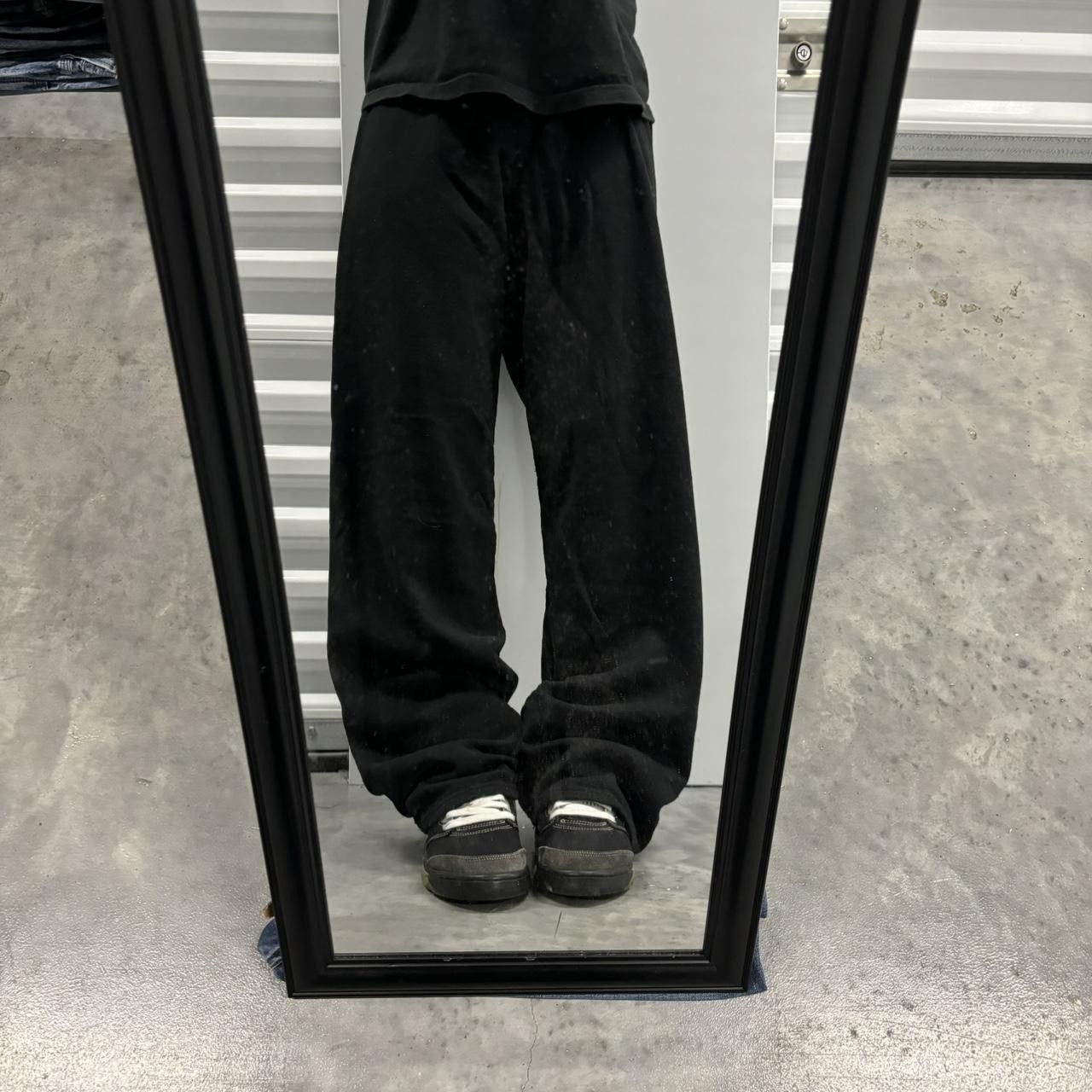 Japanese Brand × Vintage Vintage Y2K/2000s Baggy Black Skater Opium Essential Sweatpants! Size US 40 / EU 56 - 1 Thumbnail