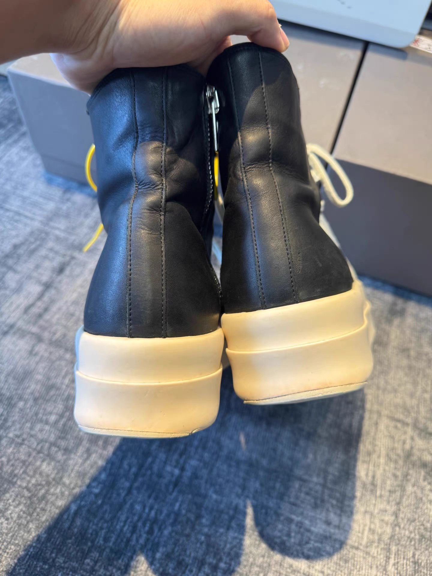 Rick Owens Rick Owens Mainline Thick-Sole Big Converse Size US 9 / IT 39 - 5 Thumbnail