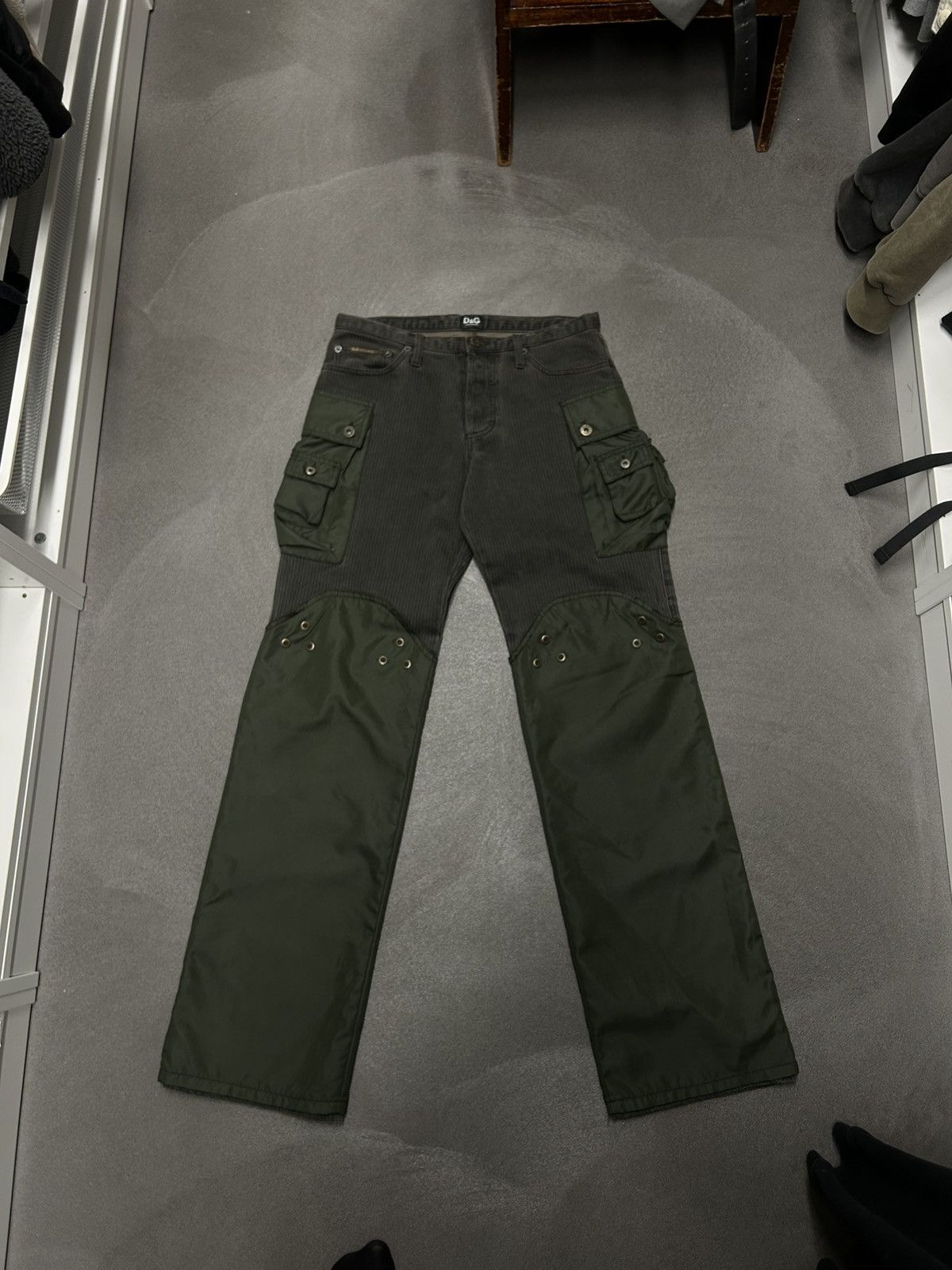 Dolce and Gabana AW03 Cargo Hunting Pants