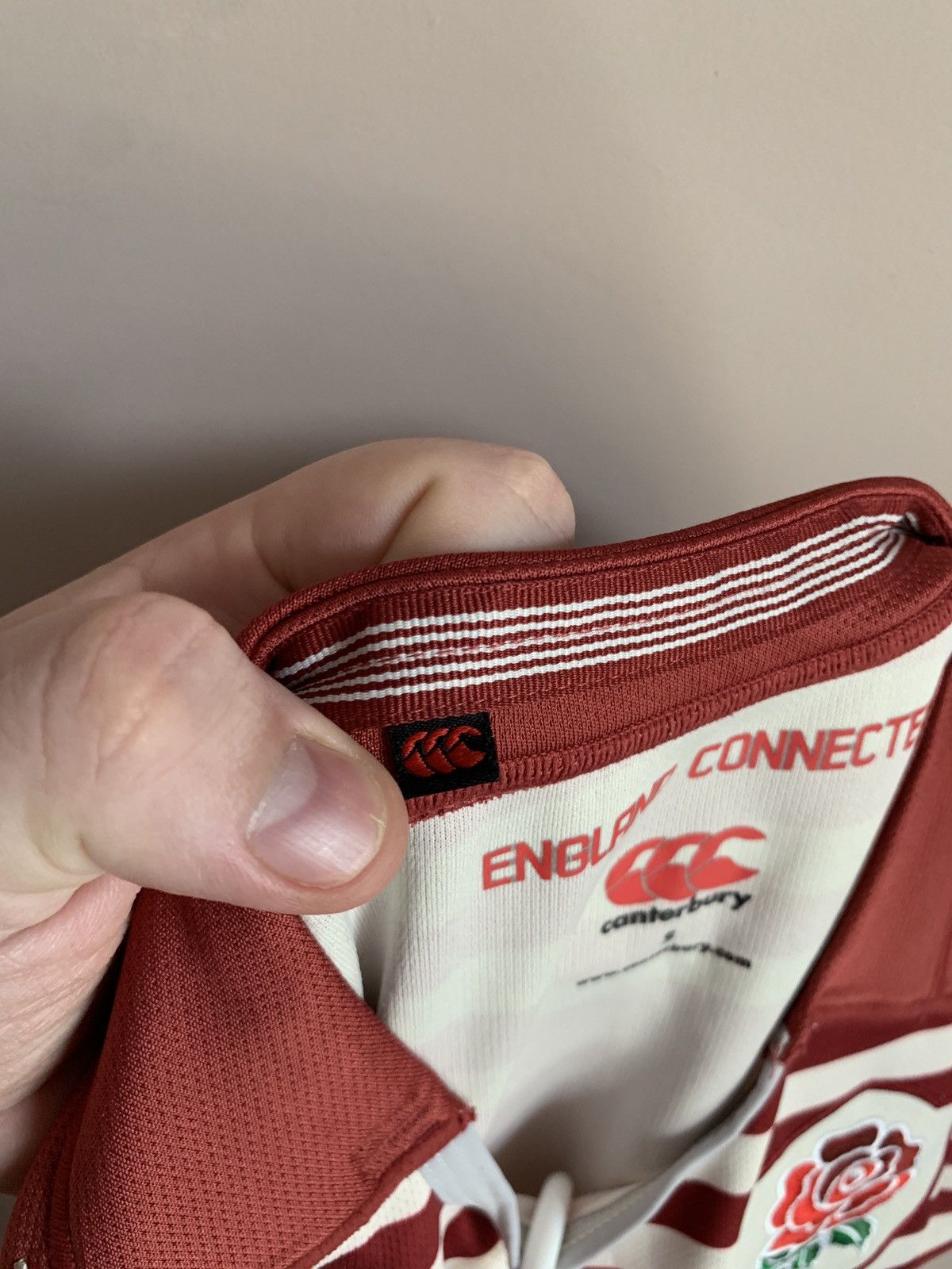 Canterbury of New Zealand England 2014 Away Rugby Union Shirt Canterbury Jersey Sz S Size US S / EU 44-46 / 1 - 9 Thumbnail
