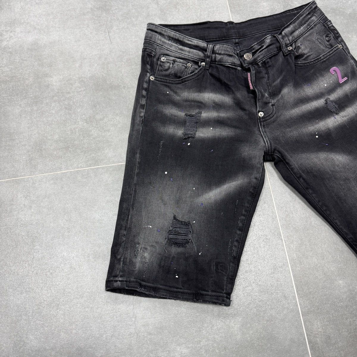 Dsquared2 Dsquared2 Easy Slim Jean Shorts Size 50 Size US 32 / EU 48 - 3 Thumbnail