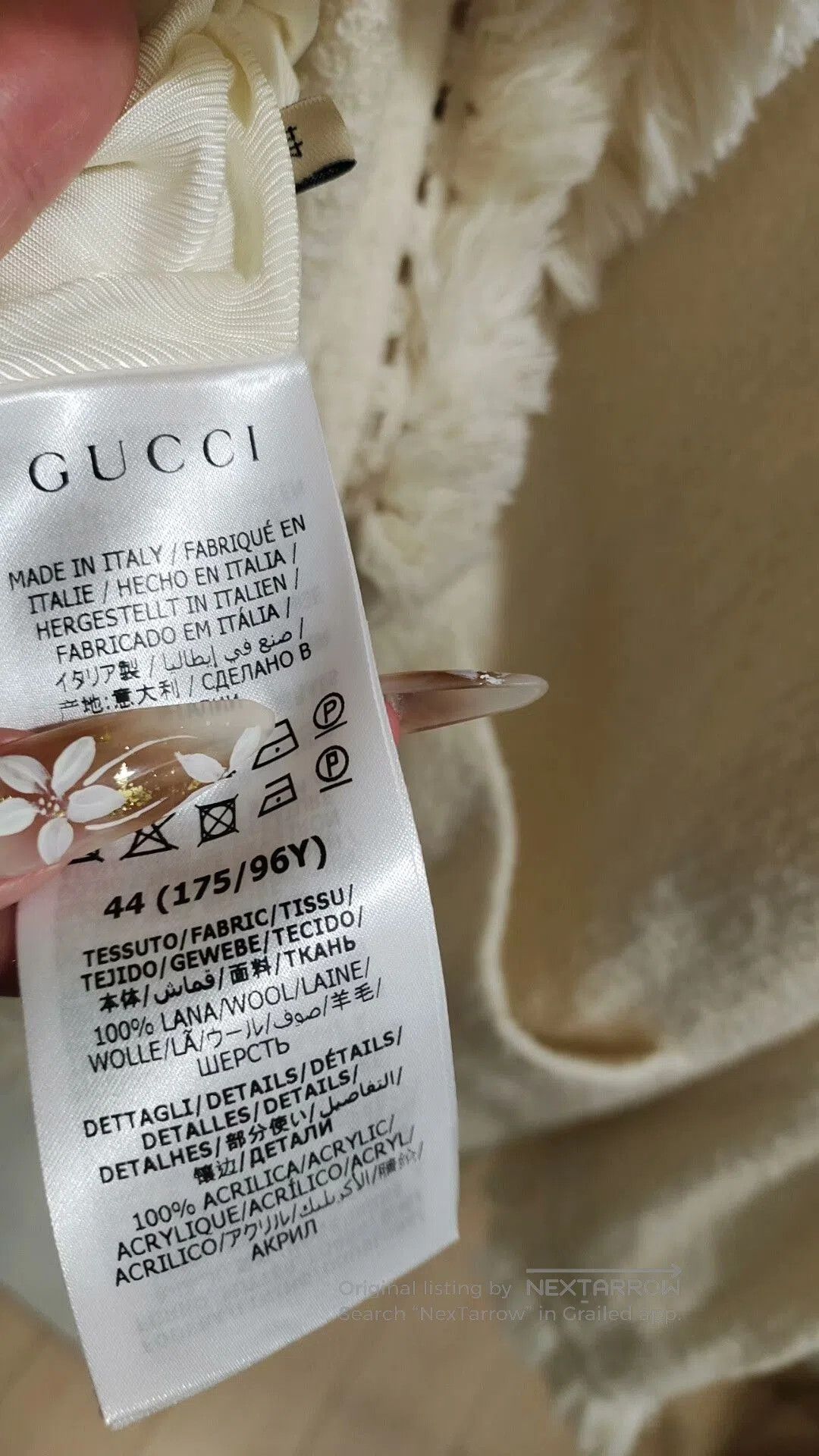 Gucci Gucci Fringed Waist Coat Jacket. Size L / US 10 / IT 46 - 4 Thumbnail