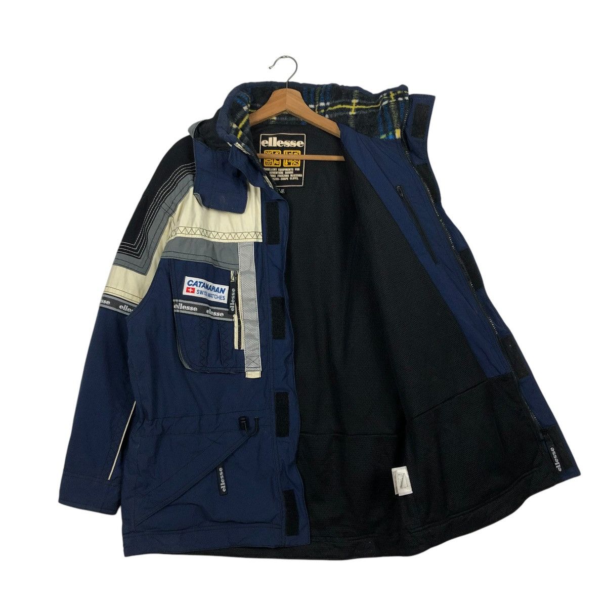 Japanese Brand × Vintage 🔥VINTAGE SKI JACKET MULTI POCKET CARGO ELLESSE ISSEY MIYAKE Size US L / EU 52-54 / 3 - 14 Thumbnail