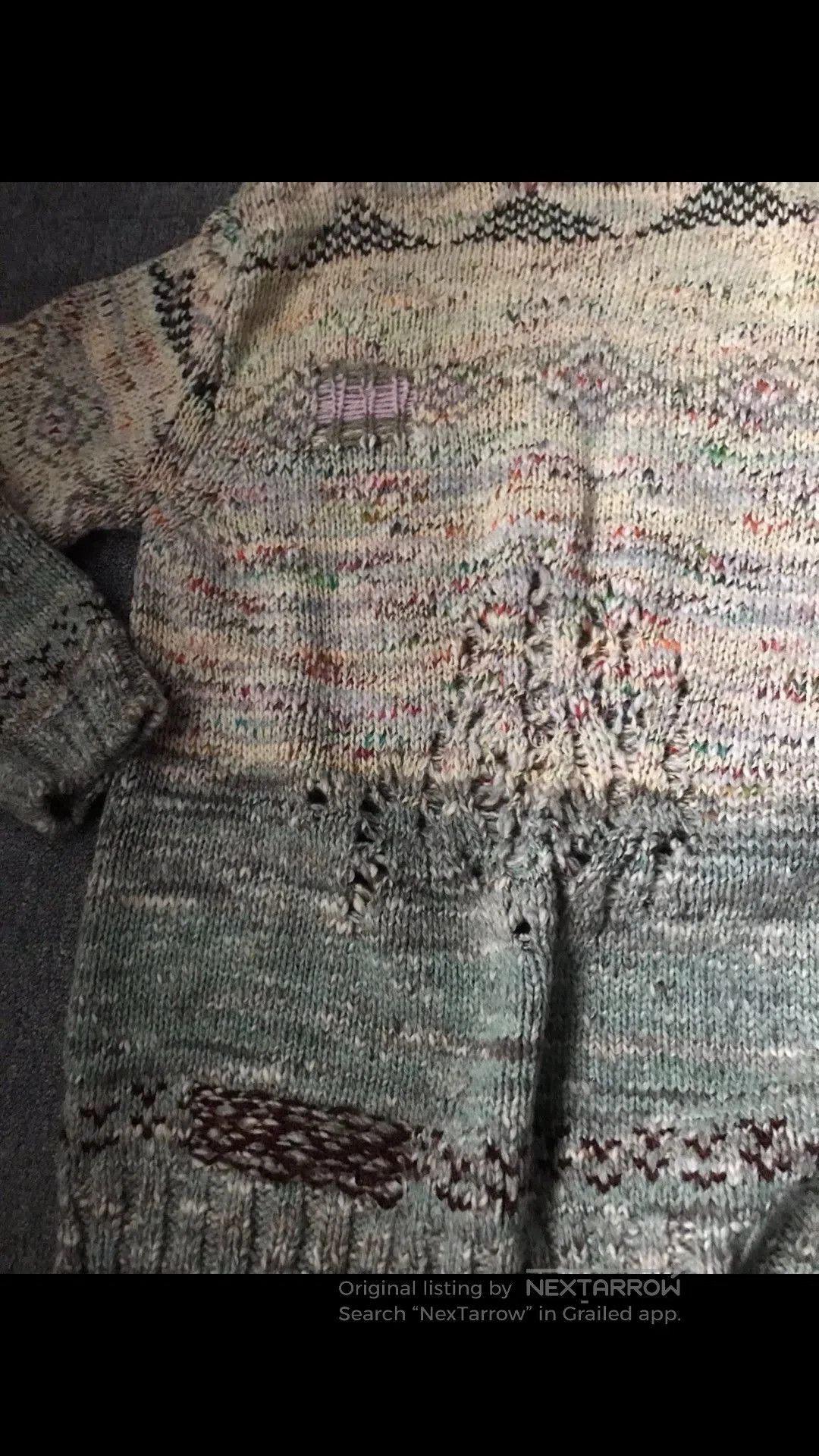Acne Studios Multi Color Knit Sweater Size L. Size US L / EU 52-54 / 3 - 4 Thumbnail