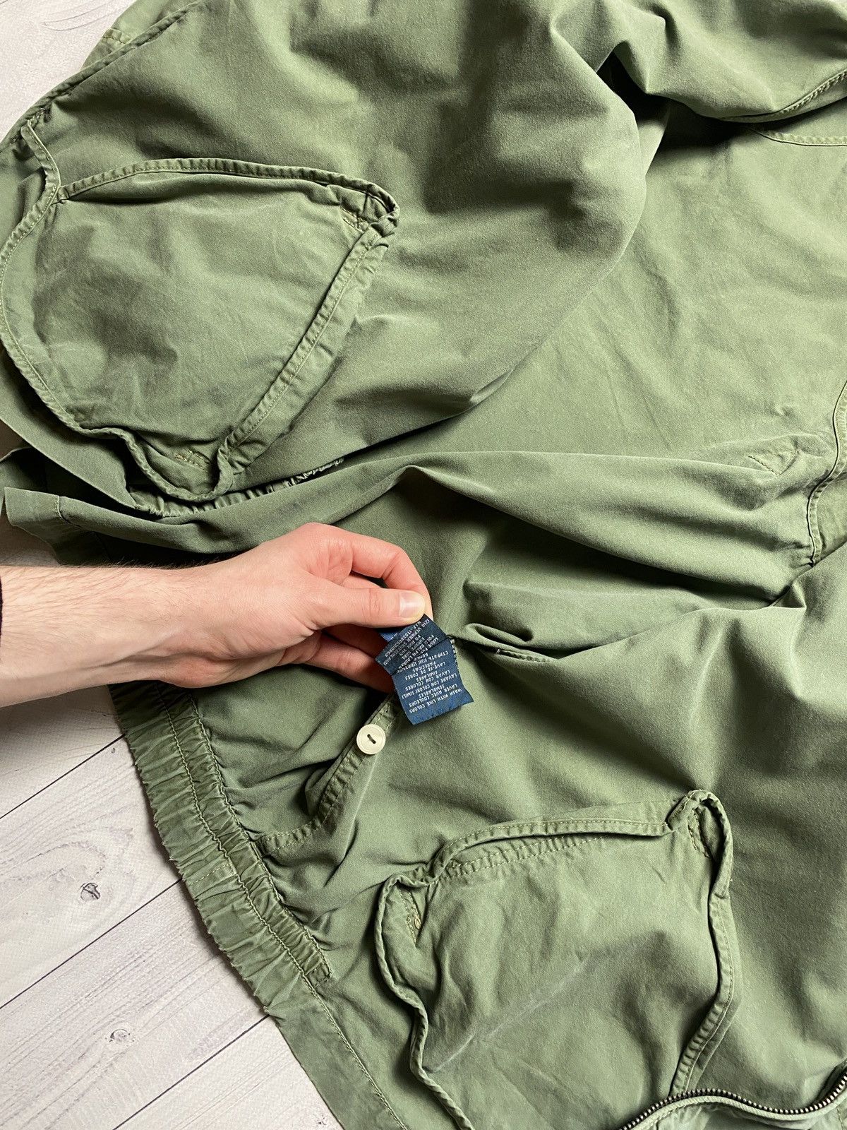 Polo Ralph Lauren Vintage Polo Ralph Lauren Green Cotton jacket denim Size US XL / EU 56 / 4 - 6 Thumbnail