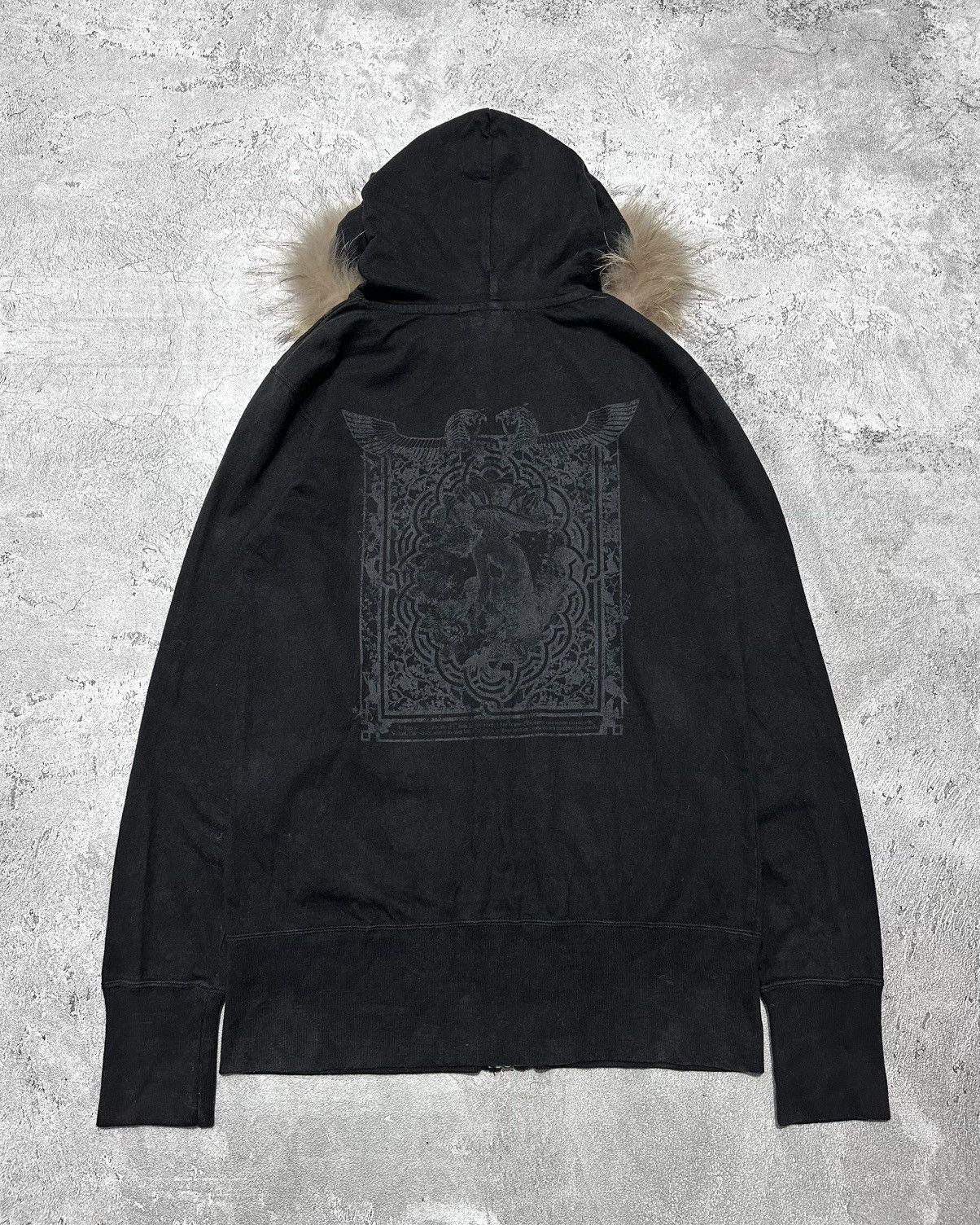Japanese Brand Japanese Virgo Rebel Aamy Fur Hoodie Ifsixwasnine Lgb Style Size US XS / EU 42 / 0 - 7 Thumbnail