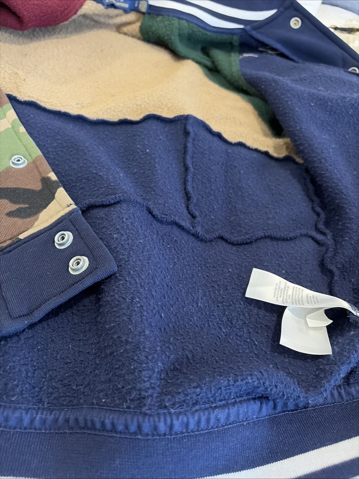 Polo Ralph Lauren Like new cotton/ fleece lining. Vintage varsity design Size US S / EU 44-46 / 1 - 10 Thumbnail