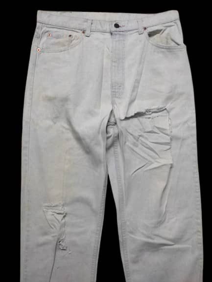 Levi's × Levi's Vintage Clothing LEVIS DISTRESSED JEANS VINTAGE Size US 37 - 2 Thumbnail