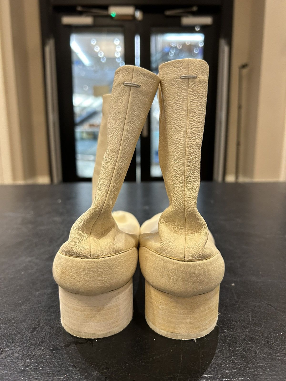 Maison Margiela Maison Margiela Tabi Leather Heels Size US 10 / IT 40 - 5 Thumbnail