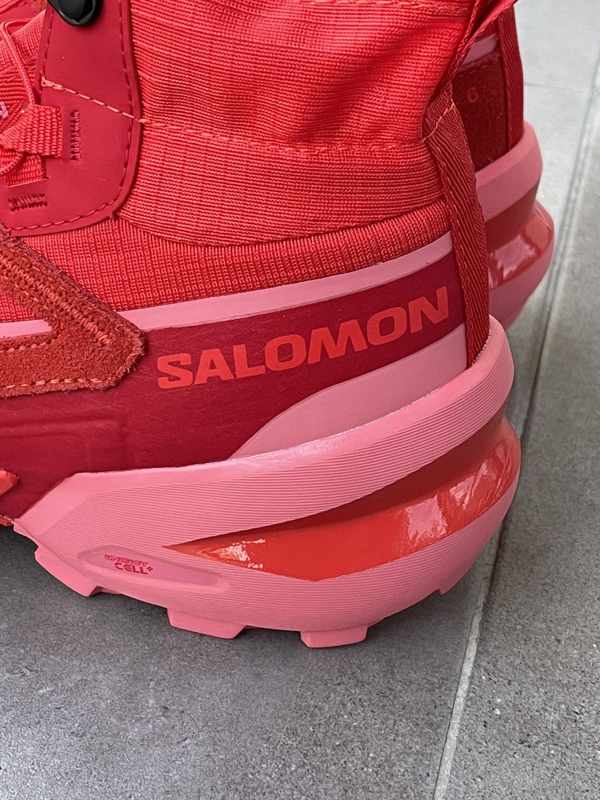 Maison Margiela !DS! AW22 Maison Margiela X Salomon Red Sneakers Size US 12 / IT 42 - 9 Thumbnail