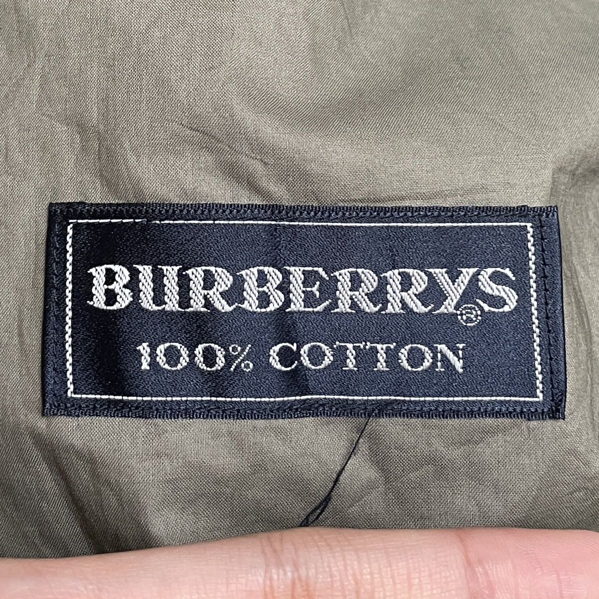 Burberry × Vintage Vintage Brand Burberrys Checkered Trench Coat 1990s Size US L / EU 52-54 / 3 - 10 Thumbnail