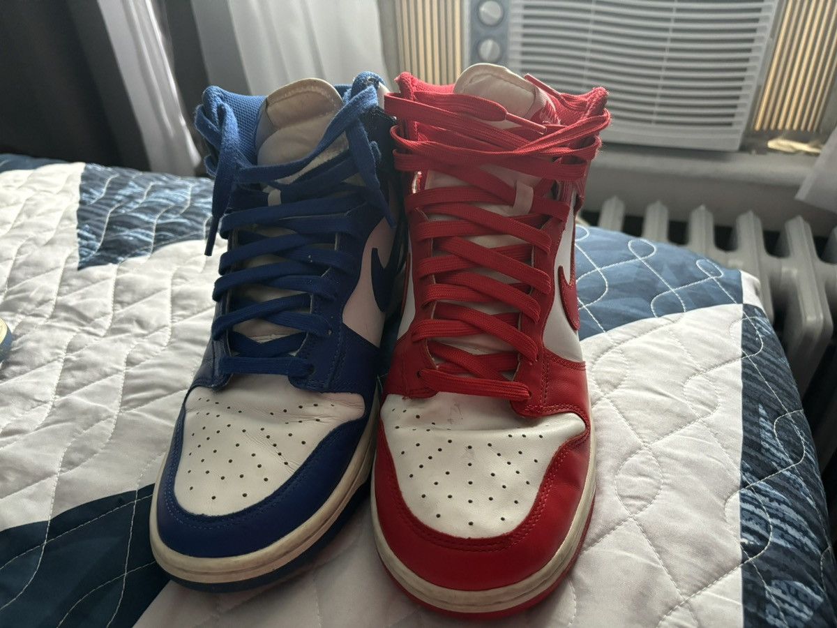 Nike Nike Dunk High University Red Size US 10 / EU 43 - 15 Thumbnail