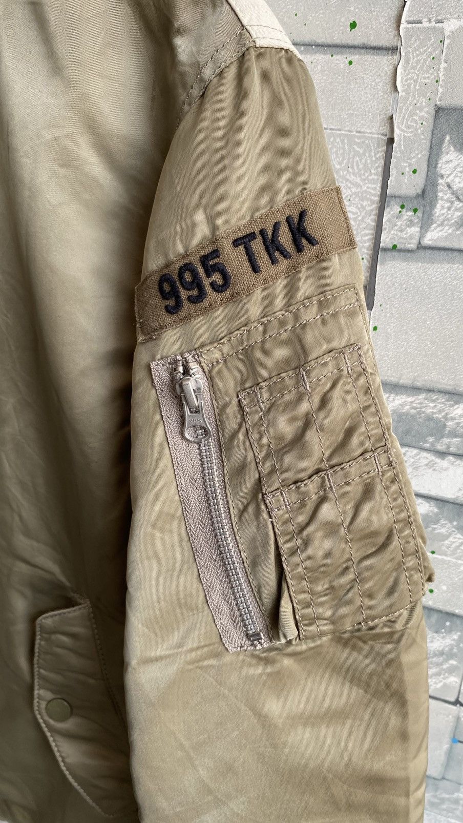 Neighborhood Luker By Neighborhood MA-1 Jacket England Size US M / EU 48-50 / 2 - 3 Thumbnail