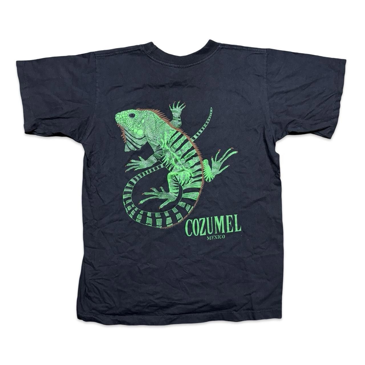 Designer Iguana Lizard 🦎 Cozumel Mexico vintage tee Size US L / EU 52-54 / 3 - 1 Thumbnail