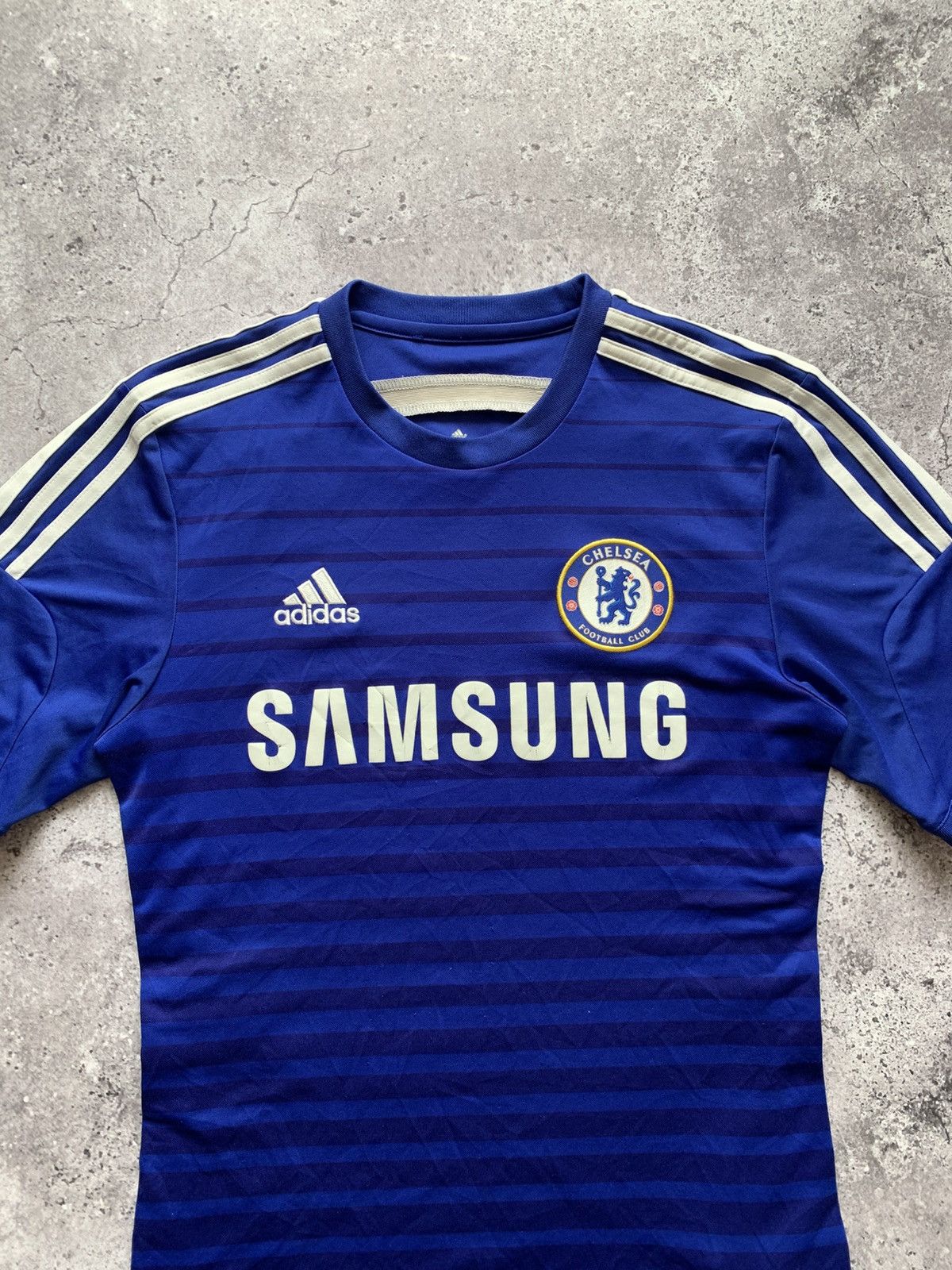 Adidas 🔥ADIDAS CHELSEA LONDON 2014/2015 SOCCER JERSEY SHIRT Size US S / EU 44-46 / 1 - 2 Thumbnail
