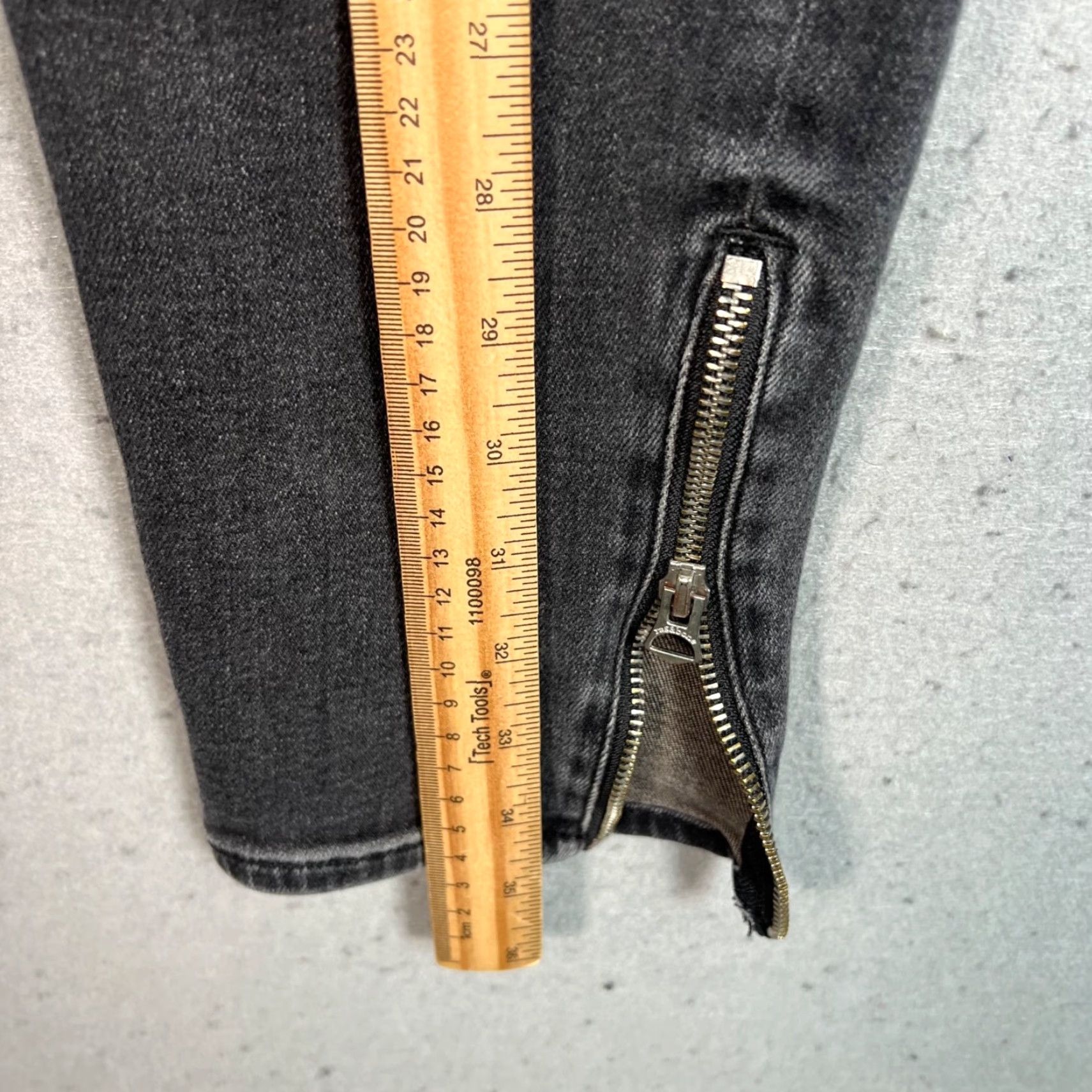 Rag & Bone rag & bone Womens Jeans Gray Cate Mid Rise Ankle Skinny Fit 30 Size 30" / US 8 / IT 44 - 7 Thumbnail