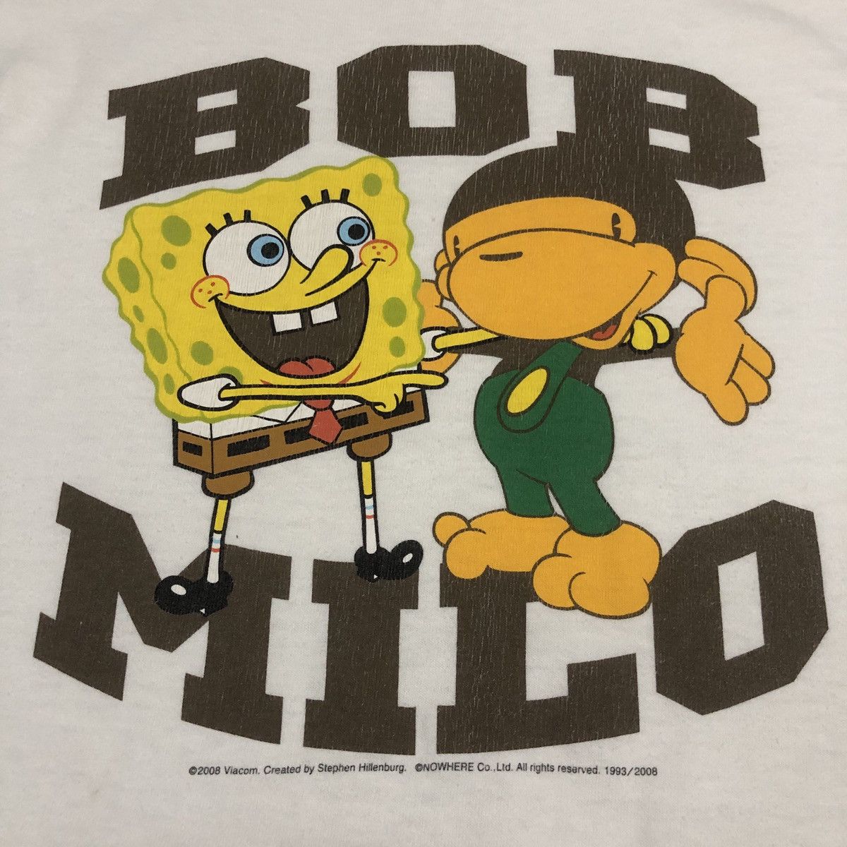 Bape × Nickelodeon Bape x SpongeBob SquarePants Bob Milo Tee Size US M / EU 48-50 / 2 - 5 Thumbnail