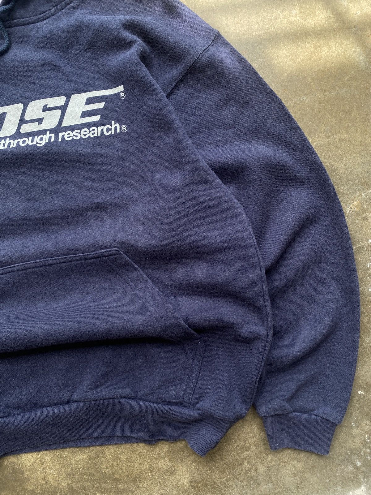 Vintage Vintage 1990s Bose Sound System Pullover Hoodie Size US M / EU 48-50 / 2 - 7 Thumbnail