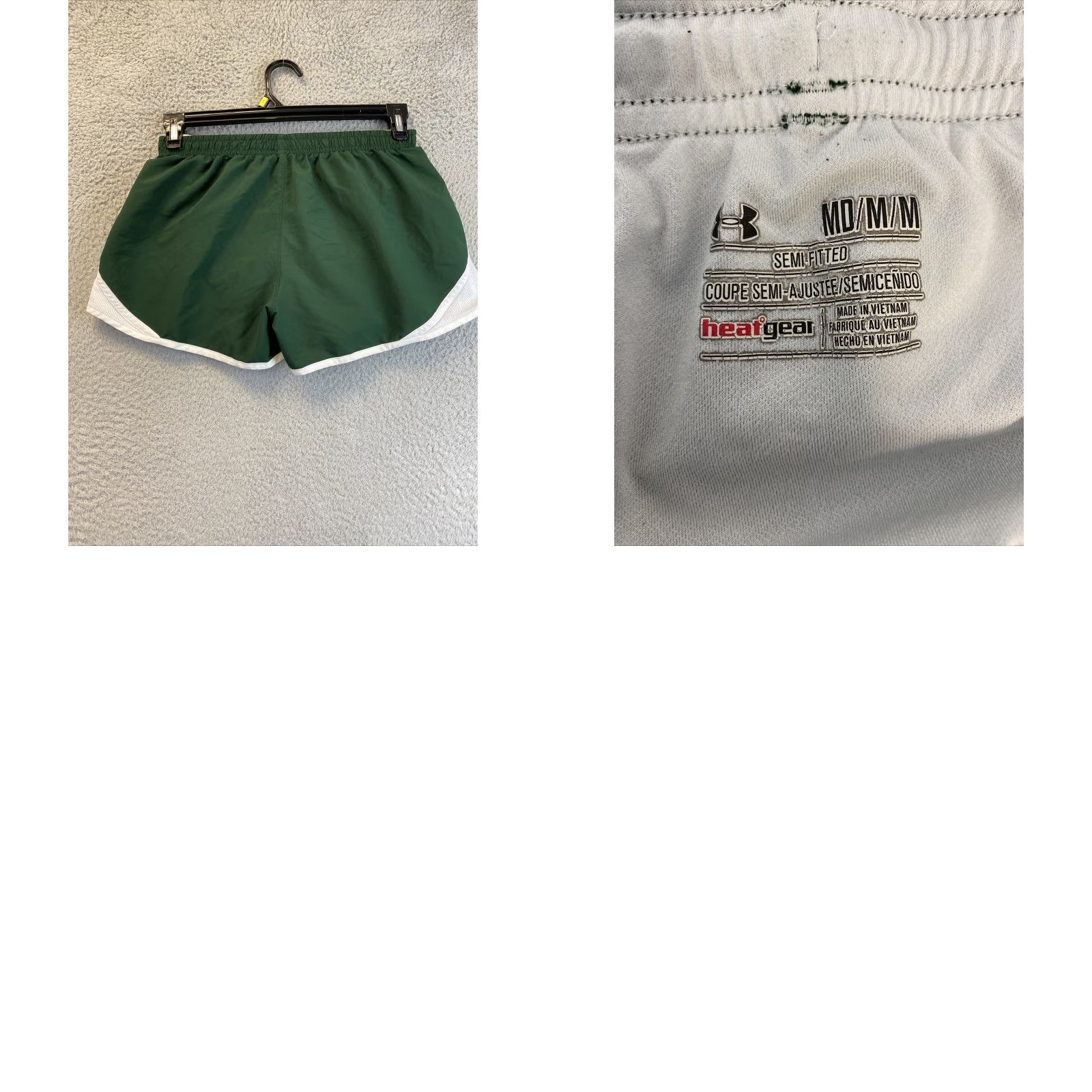 Under Armour Under Armour Shorts Womens Green Jogging Athletic Ladies Running M Regular 3 in Inseam Lightweight Beach Cross Training Womens Size 32" / US 10 / IT 46 - 8 Thumbnail