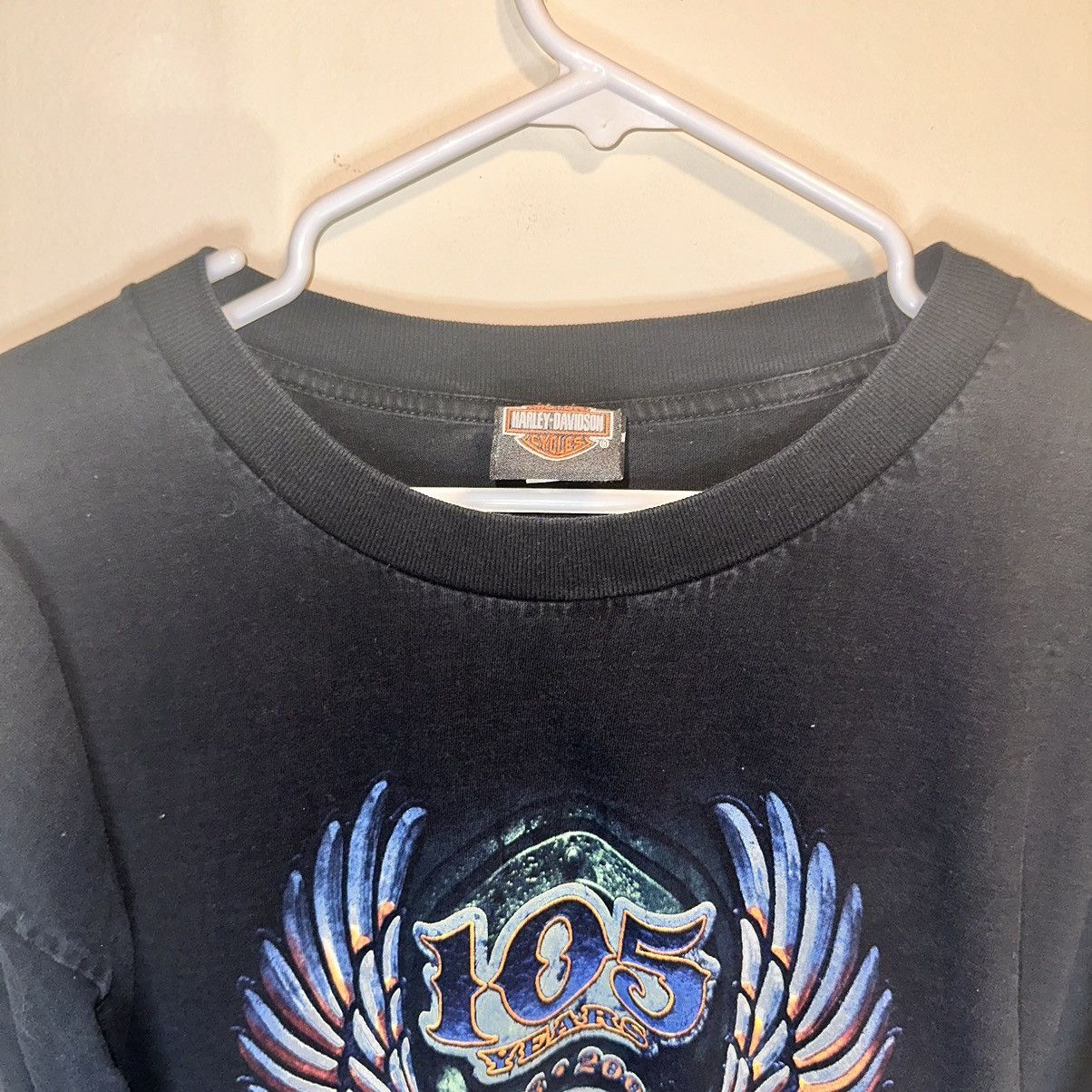 Harley Davidson Vintage Harley Longsleeve T Shirt Size 2 XL Size US XXL / EU 58 / 5 - 5 Thumbnail