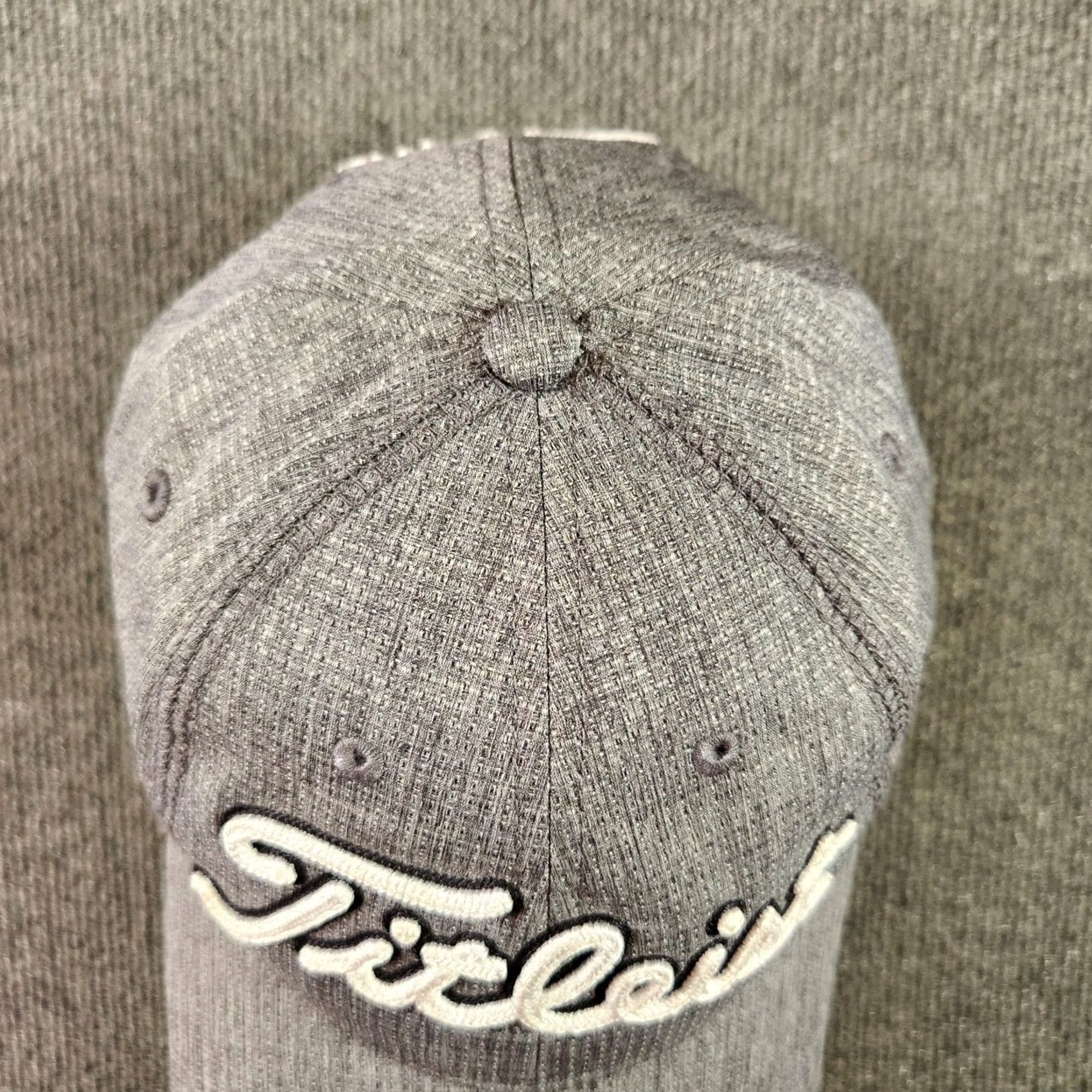 Titleist Titleist Golf Hat Men Strapback Adjustable Vented Performance Gray Tour Size ONE SIZE - 4 Thumbnail