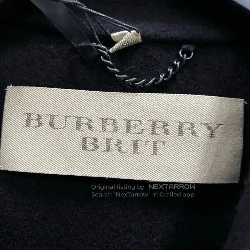 Burberry Burberry Black Cotton Women's Jacket. Size S / US 4 / IT 40 - 4 Thumbnail