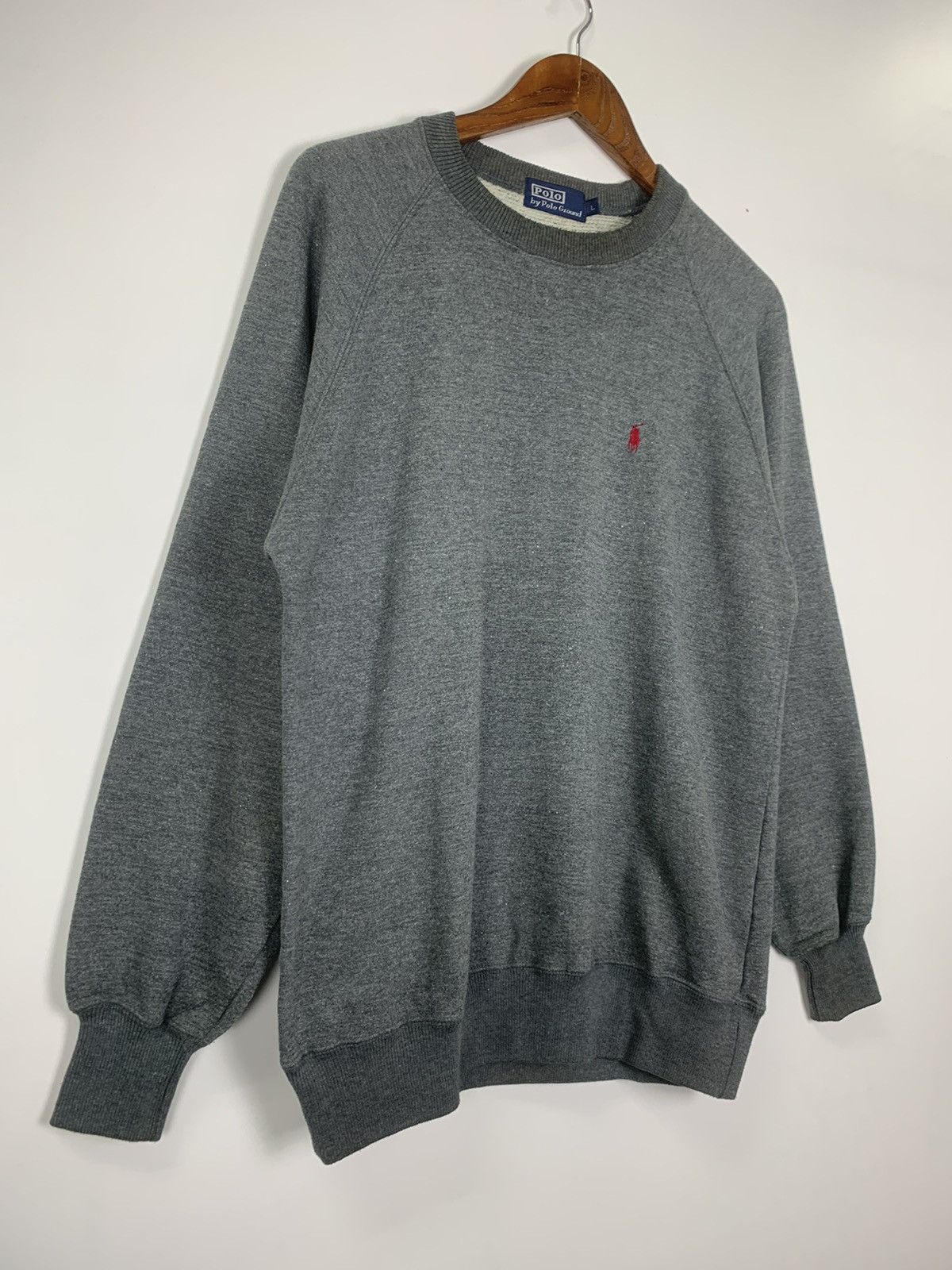 Vintage Vintage Polo Ground Sweatshirt Size US L / EU 52-54 / 3 - 4 Thumbnail