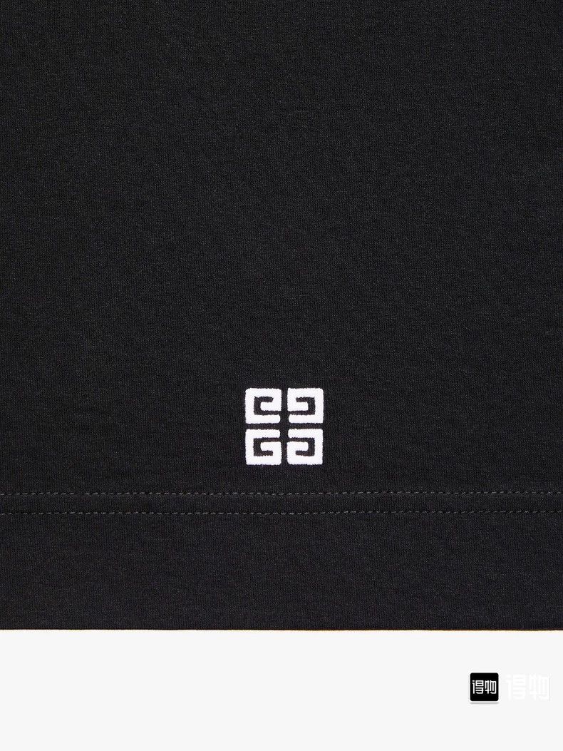 Givenchy Givenchy Logo Embroidered Solid Short Sleeve Drop Shoulder Size US L / EU 52-54 / 3 - 6 Thumbnail