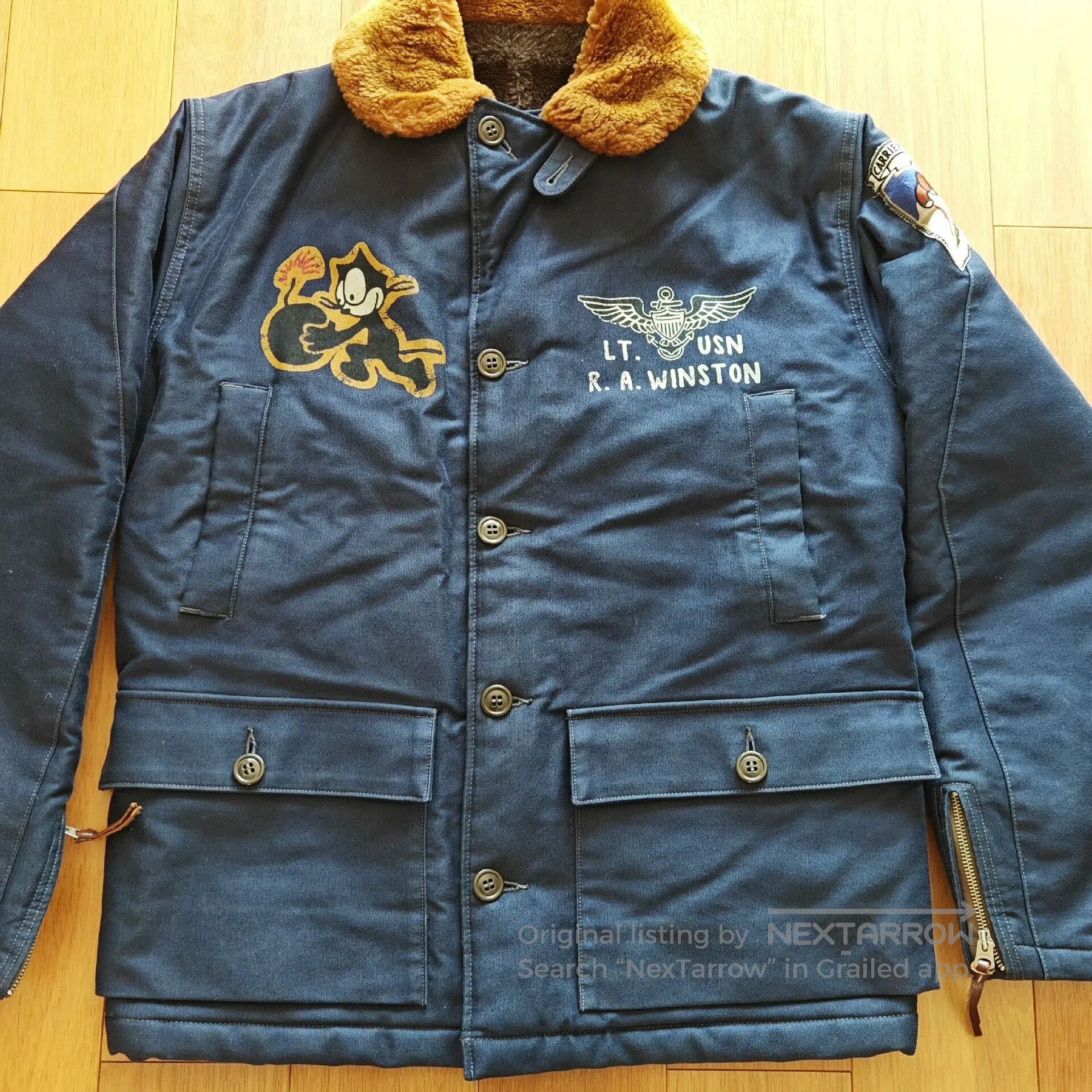 TOYS McCOY Toys Mccoy AL-1 Flight Jacket. Size US M / EU 48-50 / 2 - 1 Thumbnail