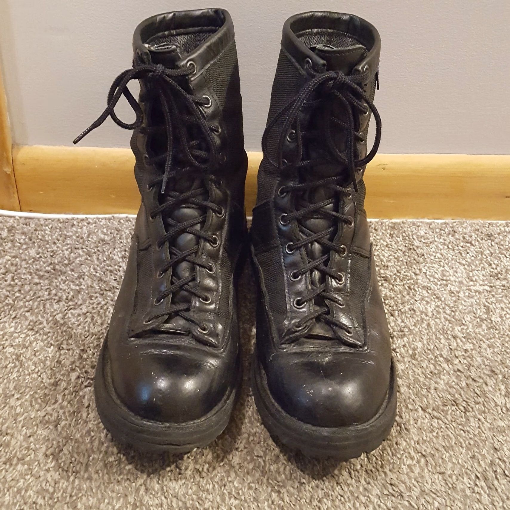 Danner Danner Acadia Gore-Tex Black Leather Mens Size 11.5 USA Made Military Work Boots Size US 12 / EU 45 - 2 Thumbnail