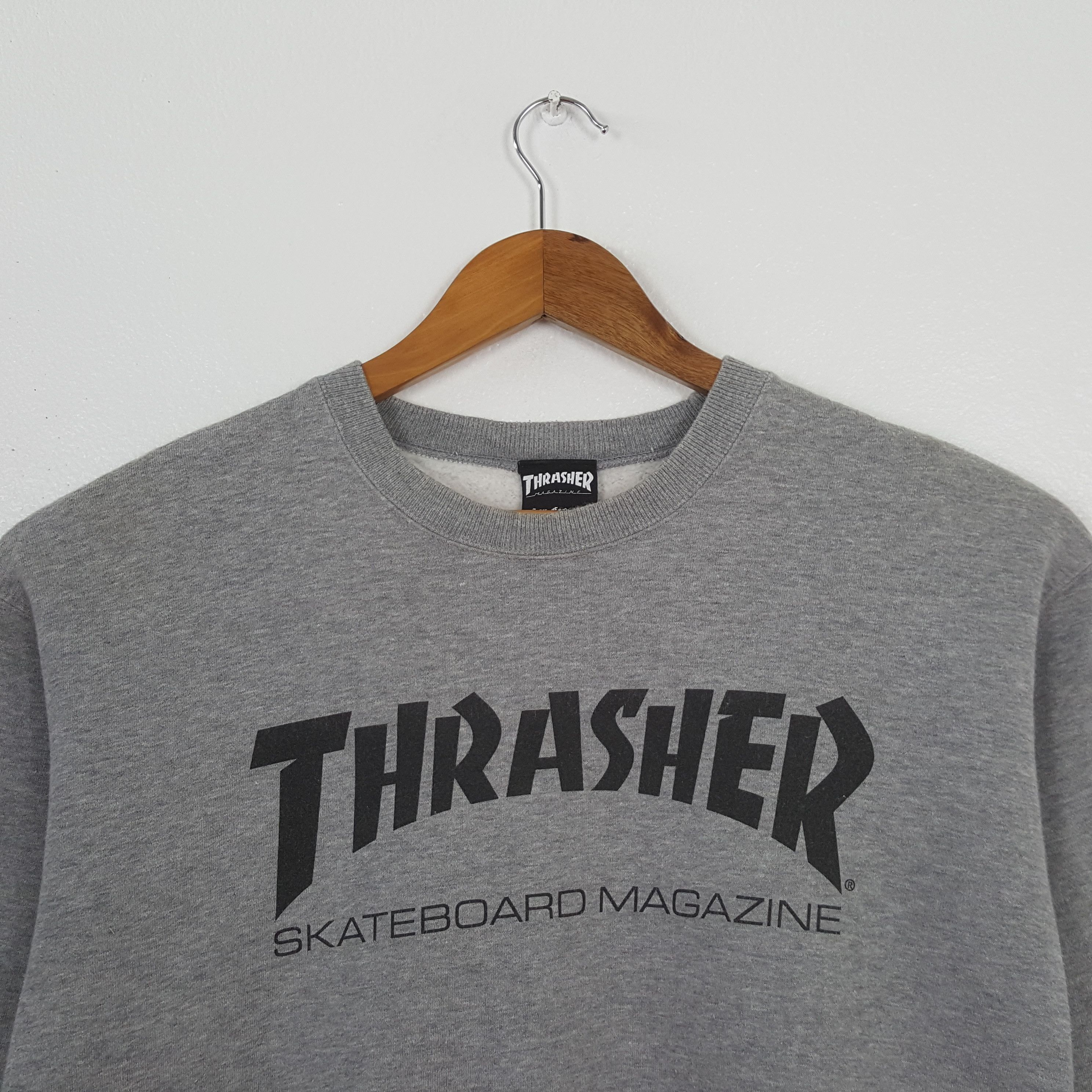 Thrasher Vintage Thrasher Skateboard Magazine Sweatshirt C320N25 Size US L / EU 52-54 / 3 - 2 Thumbnail