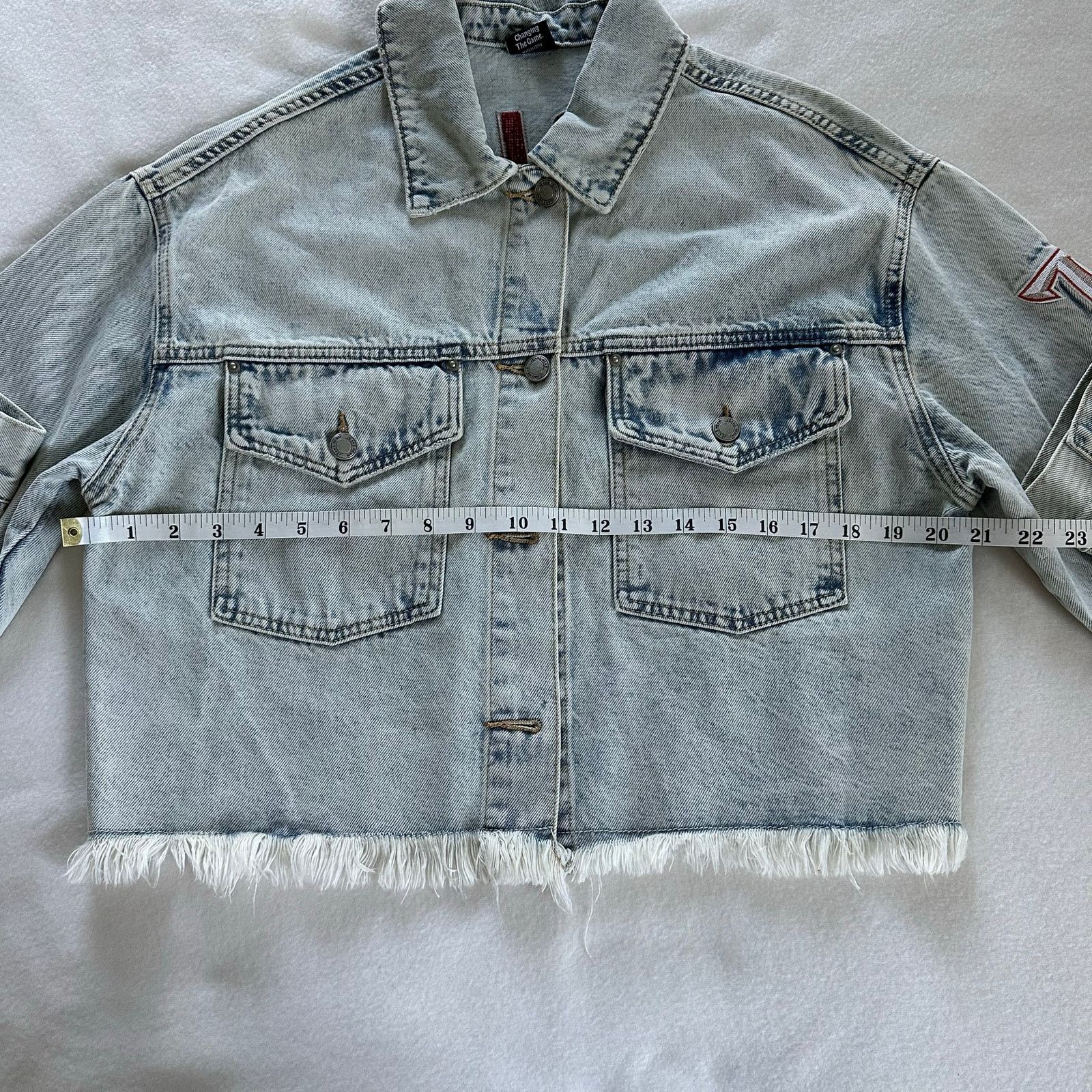 Other Hype & Vice Denim USC Trojans College Jacket Relaxed Size S Size S / US 4 / IT 40 - 5 Thumbnail