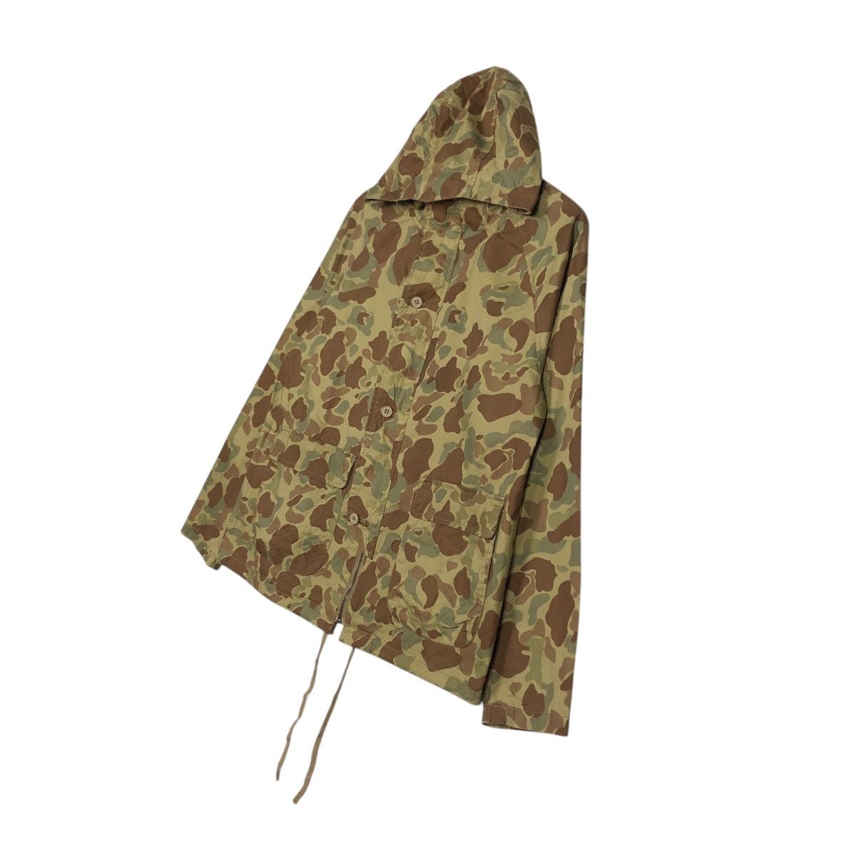 Japanese Brand 📌Vintage Chore Biker Jacket Frog Skins Design Camouflage Size US M / EU 48-50 / 2 - 3 Thumbnail