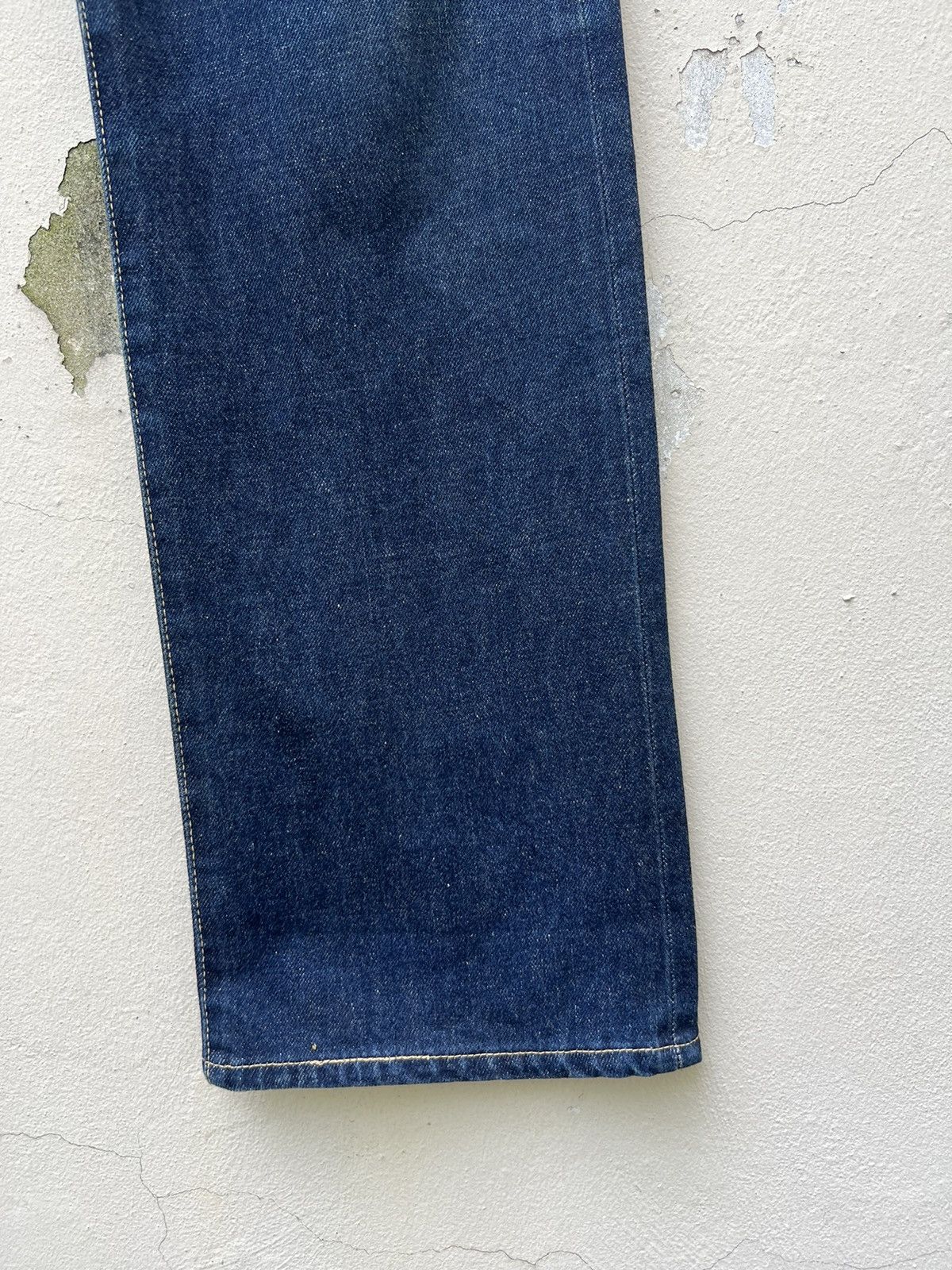 45rpm Vintage 90s 45rpm Japan Mud Denim Straight Leg Jeans Size US 32 / EU 48 - 15 Thumbnail