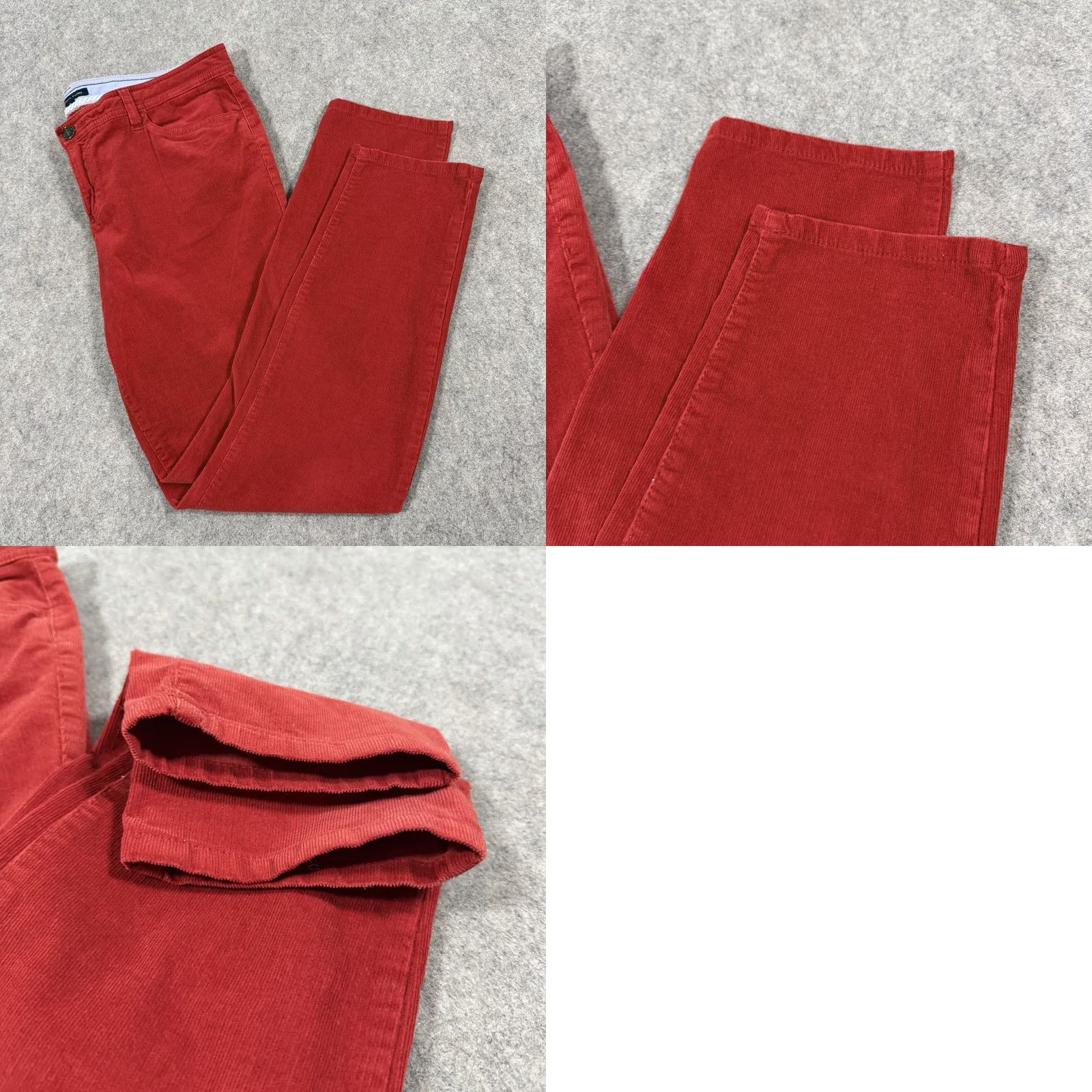 Tommy Hilfiger Tommy Hilfiger Corduroy Stretch Pants Women's Size 14 Red Corduroy Stretch Pants Womens 14 Red Tommy Hilfiger Size 36" / US 14 / IT 50 - 10 Thumbnail