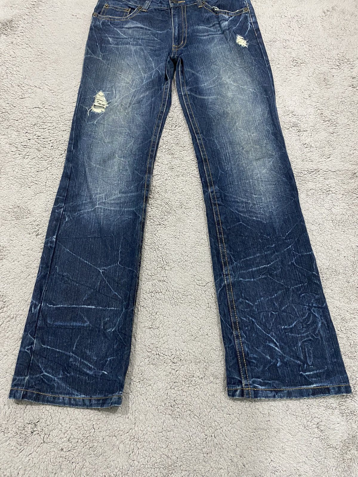 Hysteric Glamour Japanese Flare Jeans Jack Angel Denim Pants Size US 33 - 7 Thumbnail