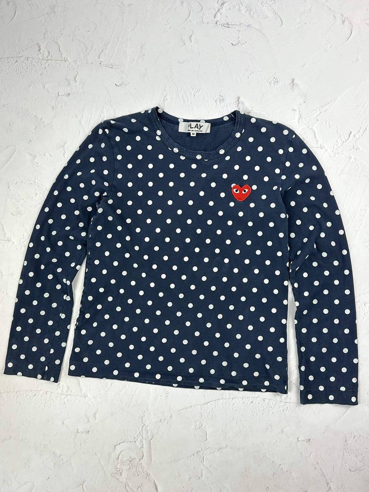 Comme des Garcons Comme des Garcons Play Blue Long Sleeve Size M / US 6-8 / IT 42-44 - 1 Thumbnail