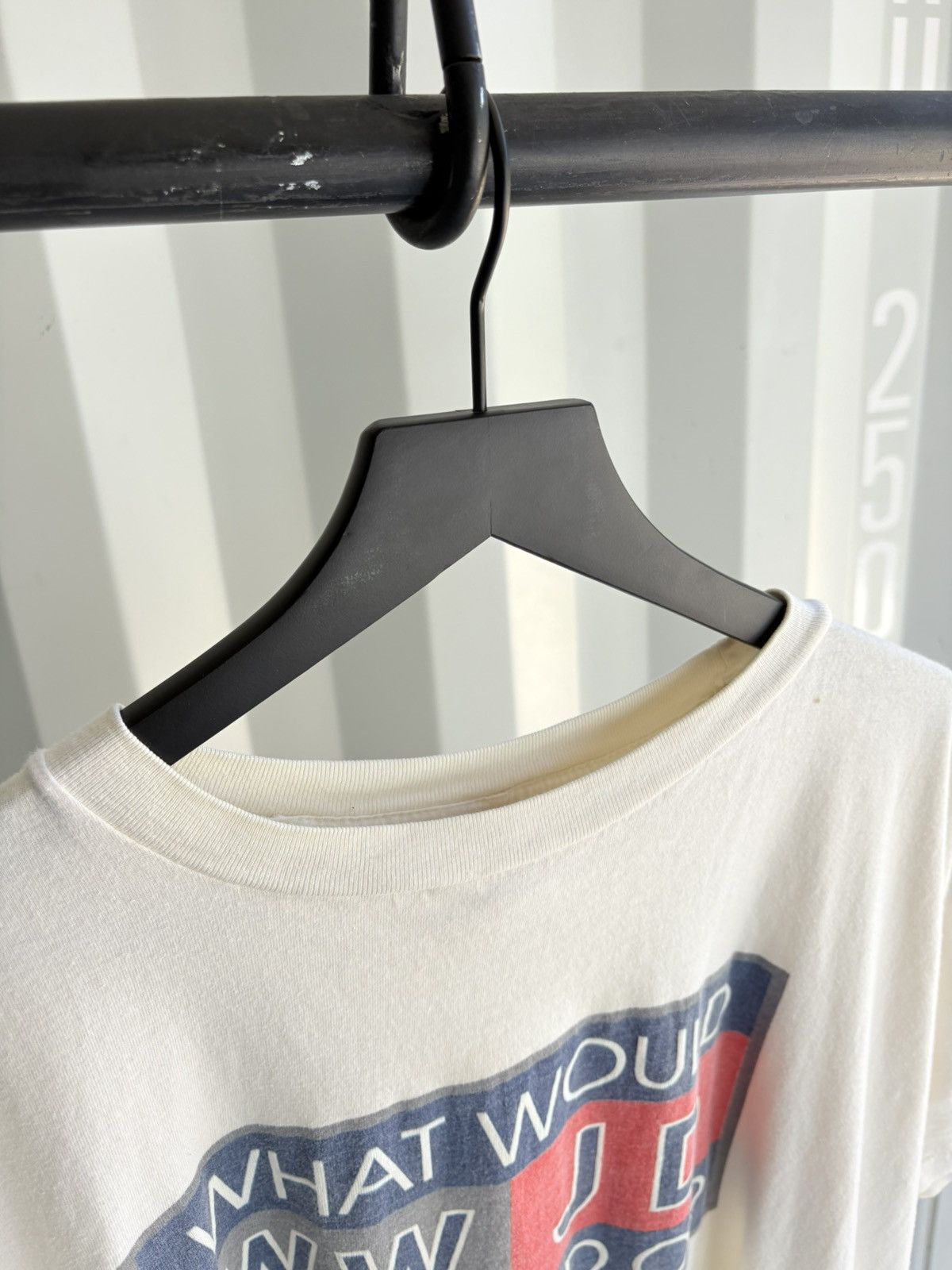 Vintage What would jesus do? Thrashed Distressed Faded ERD Grunge Size US XL / EU 56 / 4 - 4 Thumbnail