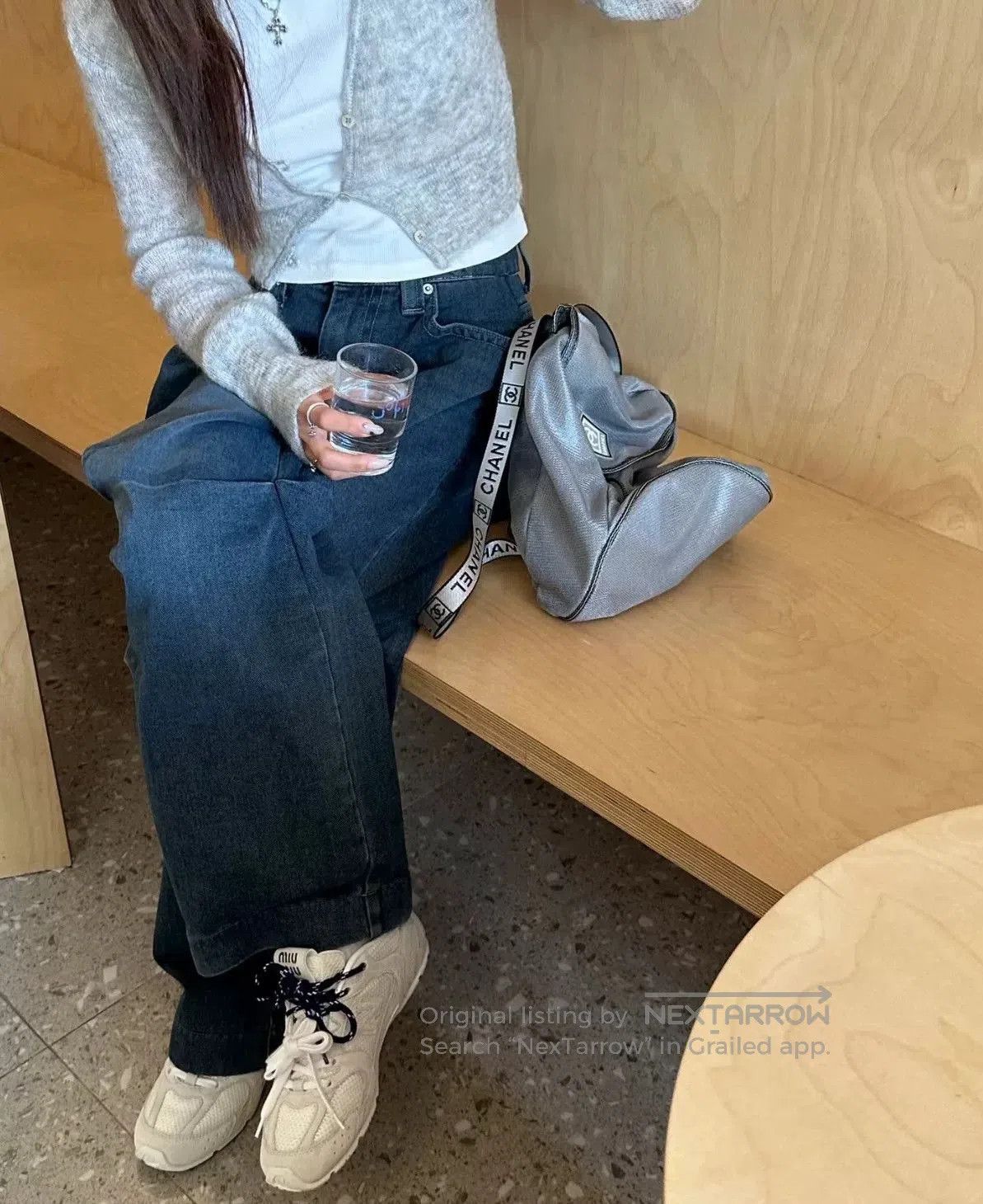 Miu Miu Miu Miu x NB530SL White Mesh Sneakers. Size US 6 / IT 36 - 9 Thumbnail