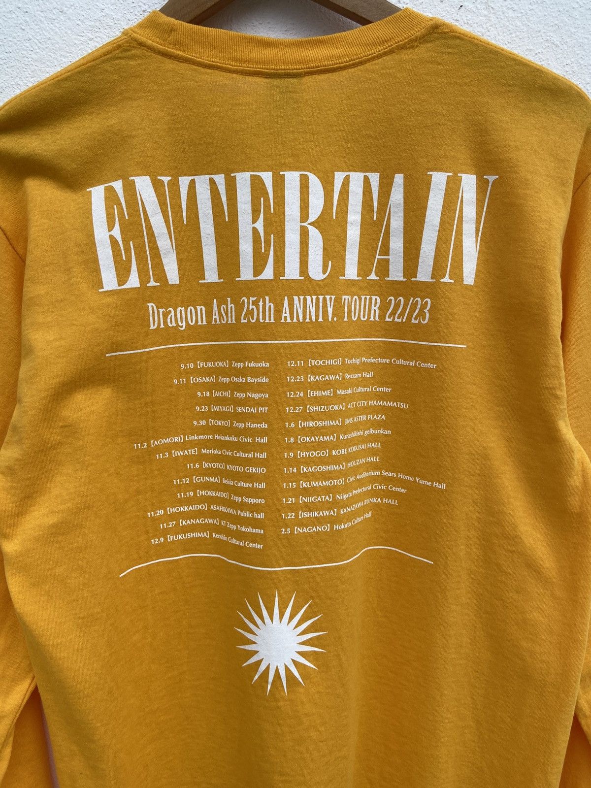 Band Tees 🔥Dragon Ash tees long sleeve Japanese Reggae Rock Tour tee Size US M / EU 48-50 / 2 - 3 Thumbnail