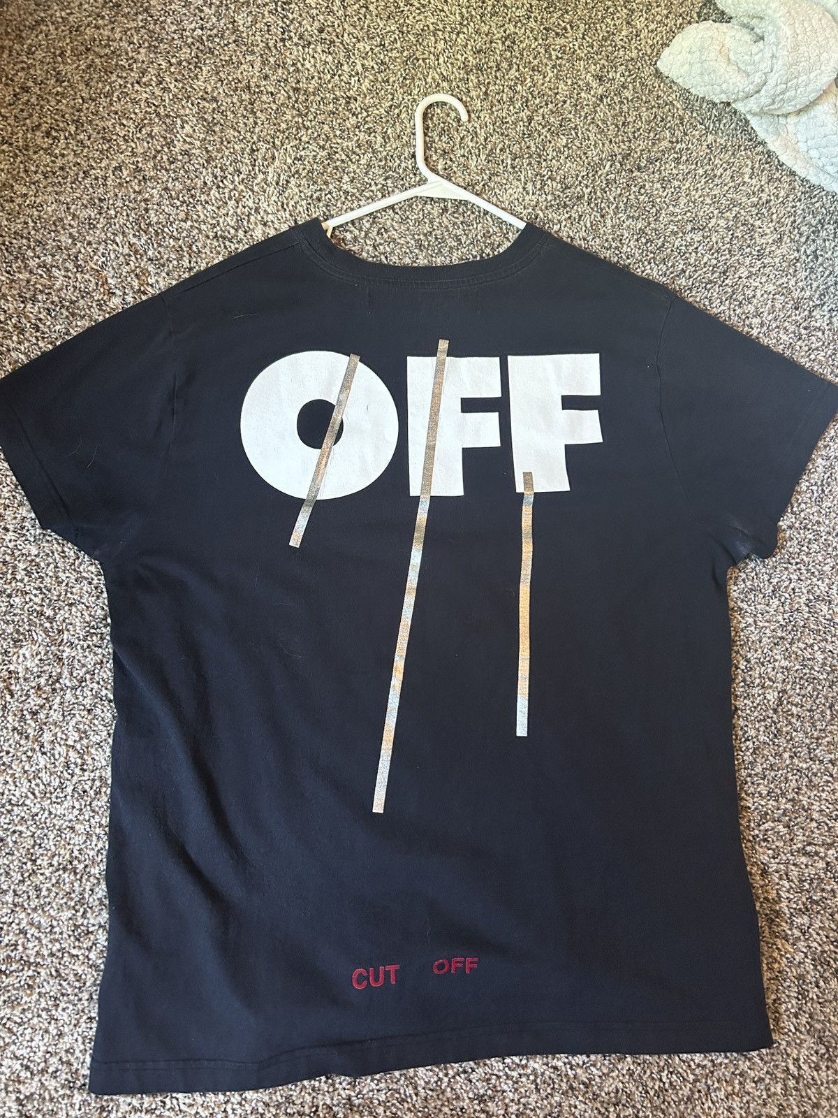 【美品】OFF-WHITE グラフィックTシャツ ブラック 2013 Off white 2013 shirt - Gem