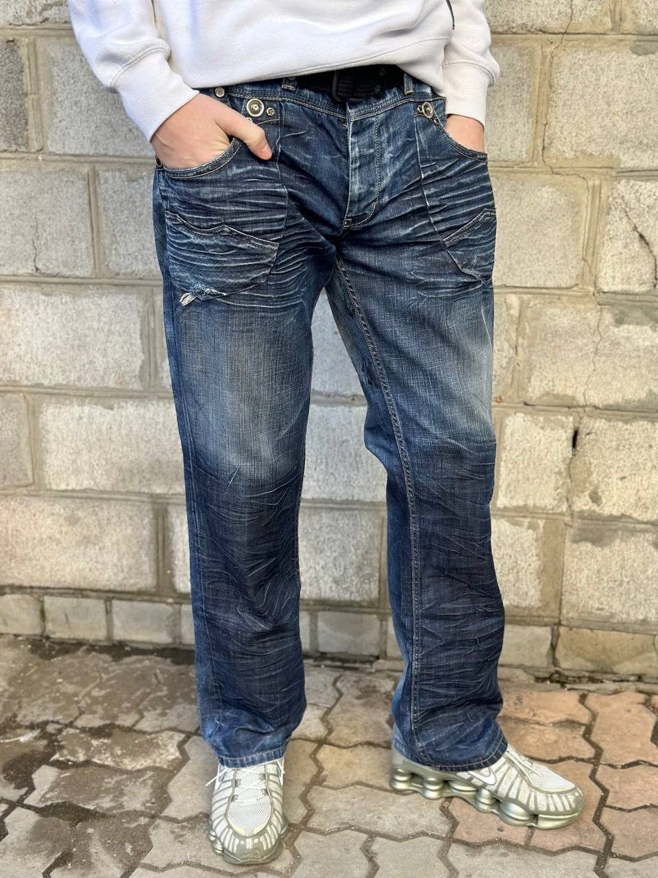 Japanese Brand VTG Japan Style Mr.Bright Jeans Size W34xL34 Y2K 00s USA Hyp Size US 34 / EU 50 - 1 Thumbnail