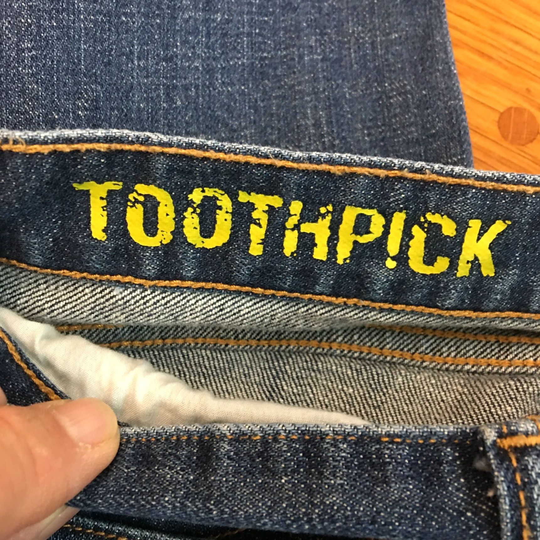 J.Crew J.Crew Toothpick Jeans Womens Straight Jeans 5-Pocket Denim Blue Size 29 31 Inseam 32 Waist 32 Belt Loops Size 29" - 7 Thumbnail