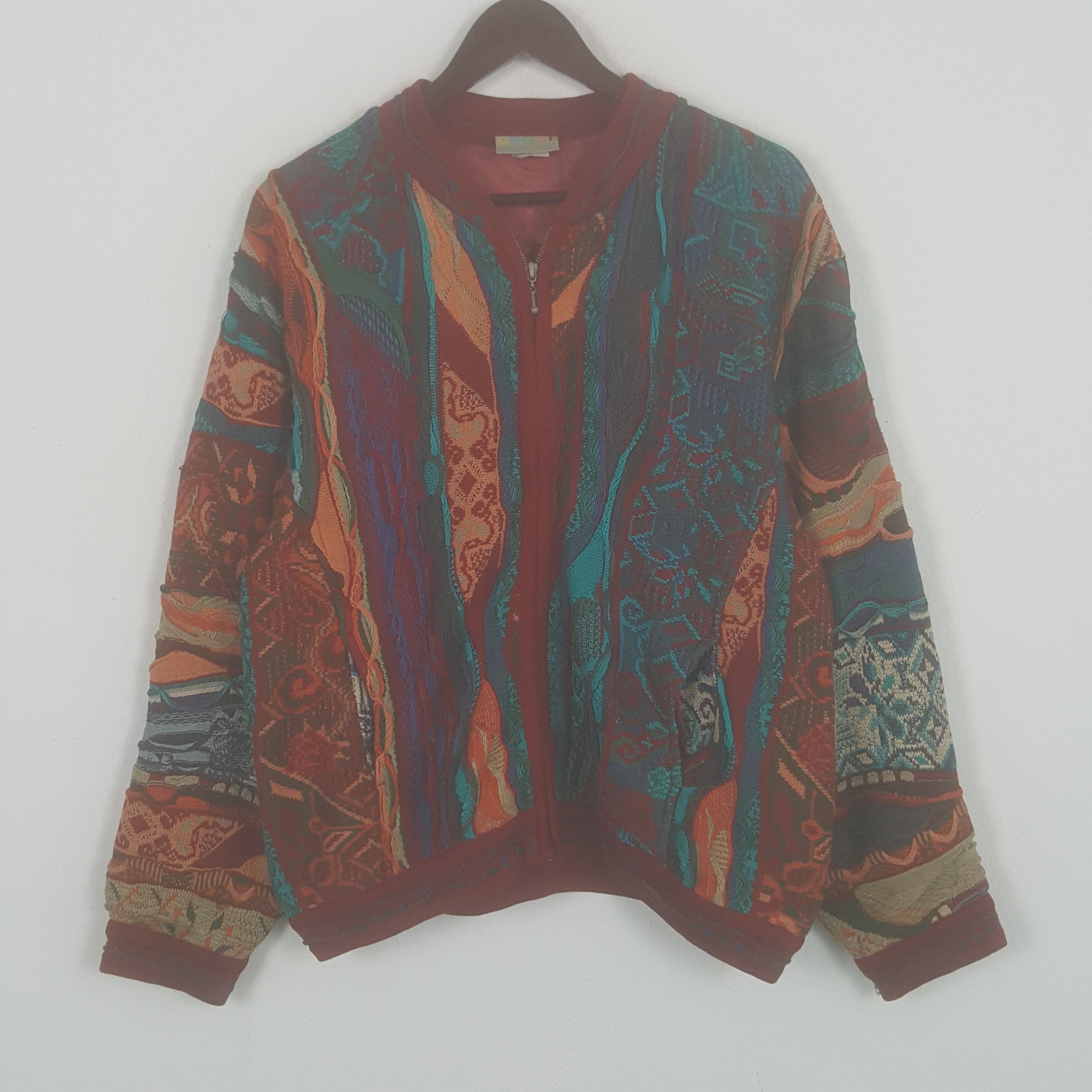Coogi × Vintage Vintage Coogi Australia Knitwear Style Sweatshirt Size US L / EU 52-54 / 3 - 1 Thumbnail