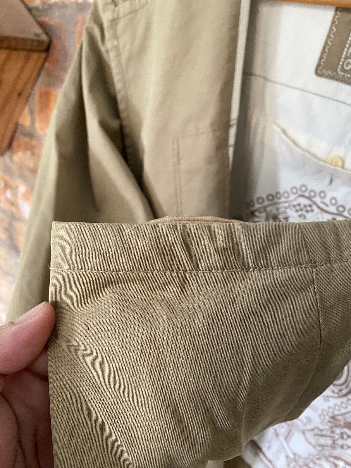 Marithe + Francois Girbaud 2000s Marithe Francois Girbaud Repair tribal Distress Jacket Size US L / EU 52-54 / 3 - 24 Thumbnail