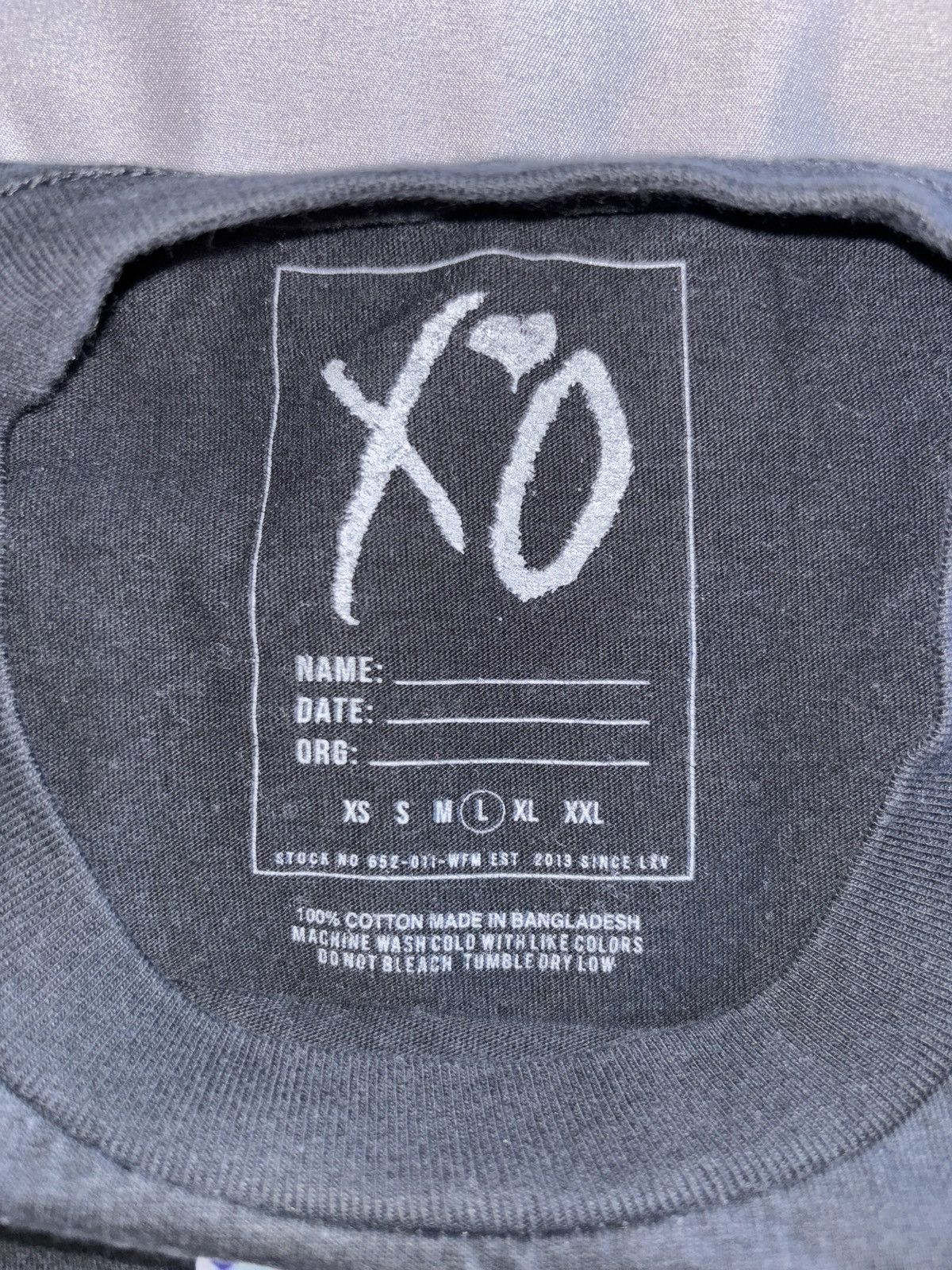 The Weeknd The Weeknd XO Chrome Tee Black - L Size US L / EU 52-54 / 3 - 3 Thumbnail
