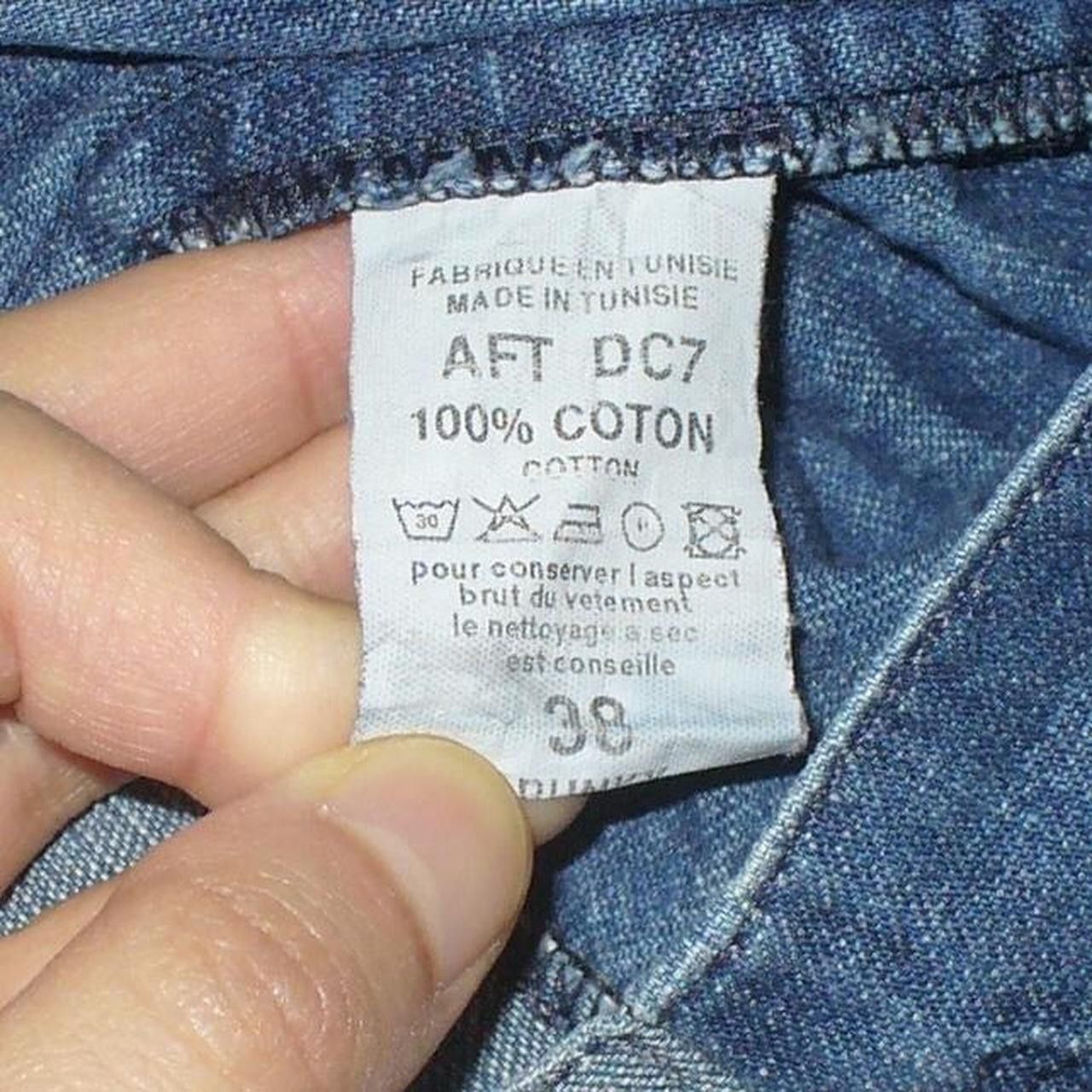 Other Made in Tunisia vintage denim maxi skirt Size 28" / US 6 / IT 42 - 6 Thumbnail