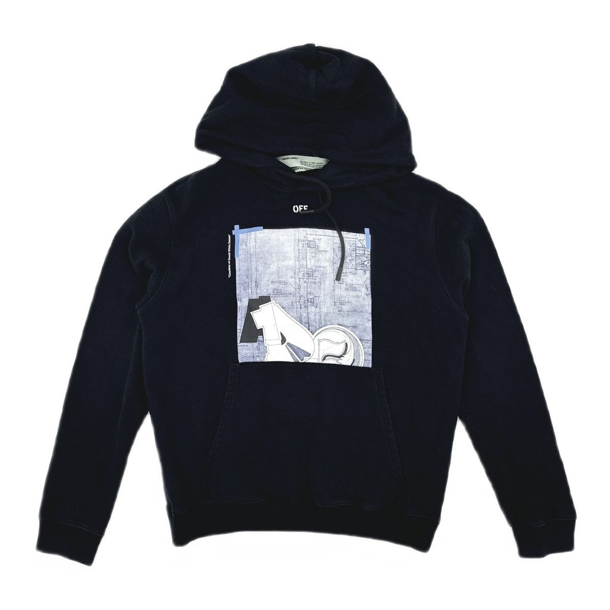 Off-White Off-White Dondi Square Slim Hoodie in black Size US XL / EU 56 / 4 - 1 Thumbnail