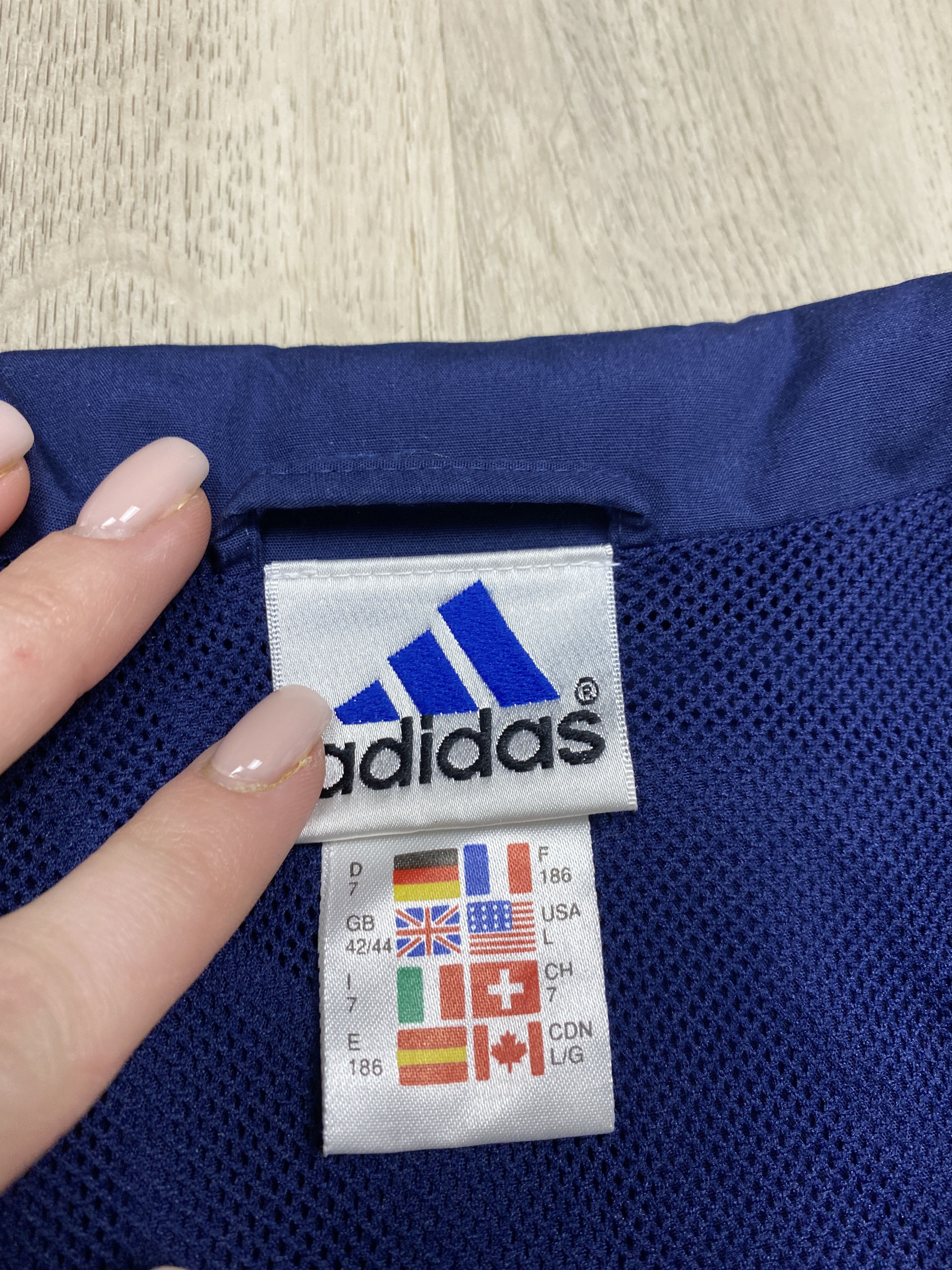 Adidas Adidas Vintage Mens Nylon Track Suit Jacket + Pants Size US 34 / EU 50 - 5 Thumbnail